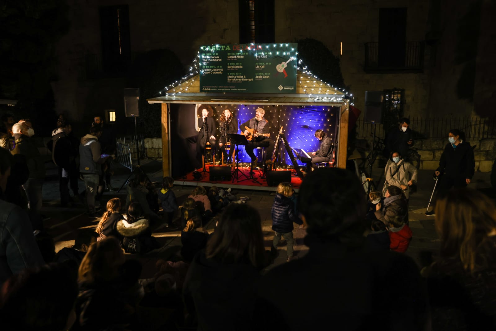 Sant Cugat dona el tret de sortida al Nadal. FOTO: Lali Puig