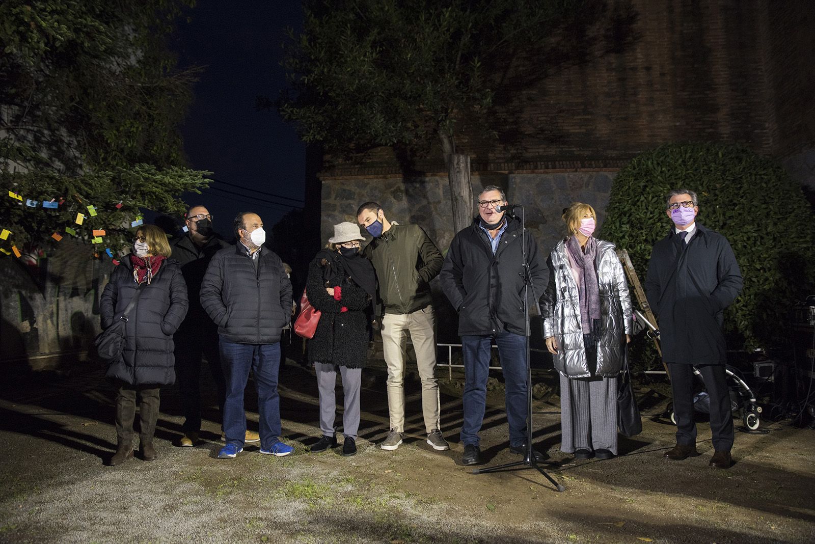 Encesa de llums de Nadal de Valldoreix. Foto: Bernat Millet.