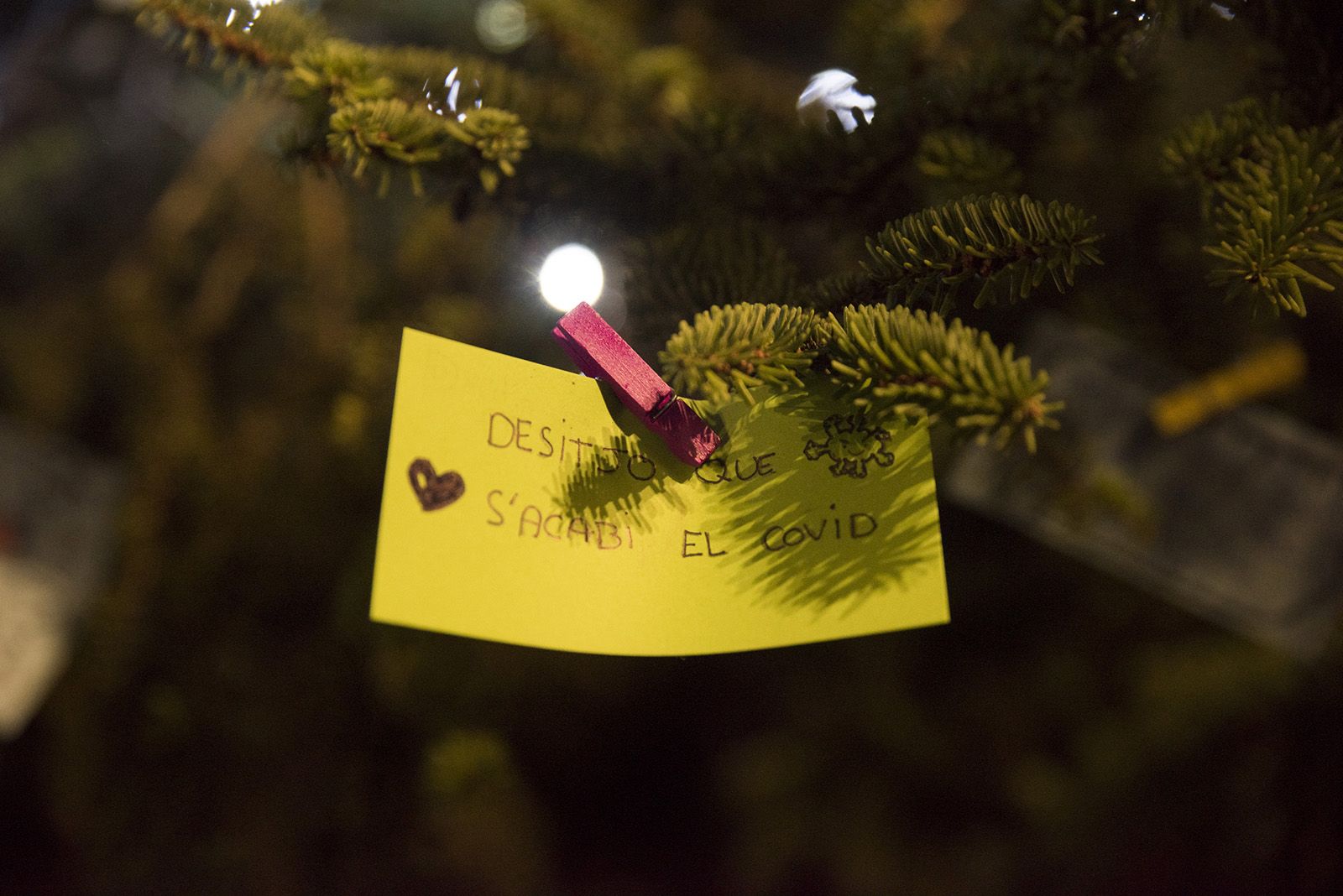 Encesa de llums de Nadal de Valldoreix. Foto: Bernat Millet.