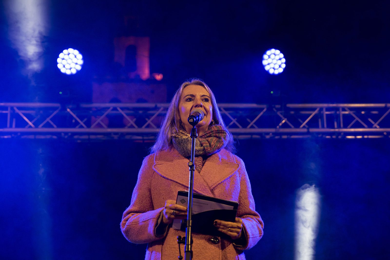 Festa d’encesa de les llums de Nadal de Sant Cugat. Foto: Bernat Millet.