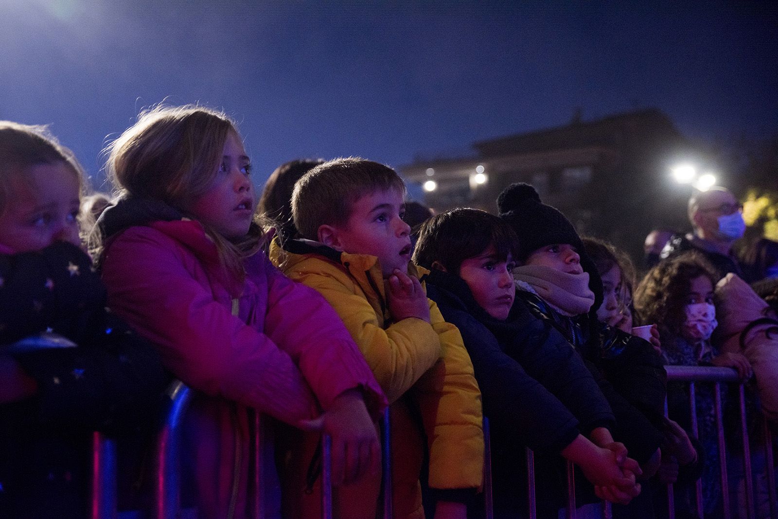 Festa d’encesa de les llums de Nadal de Sant Cugat. Foto: Bernat Millet.