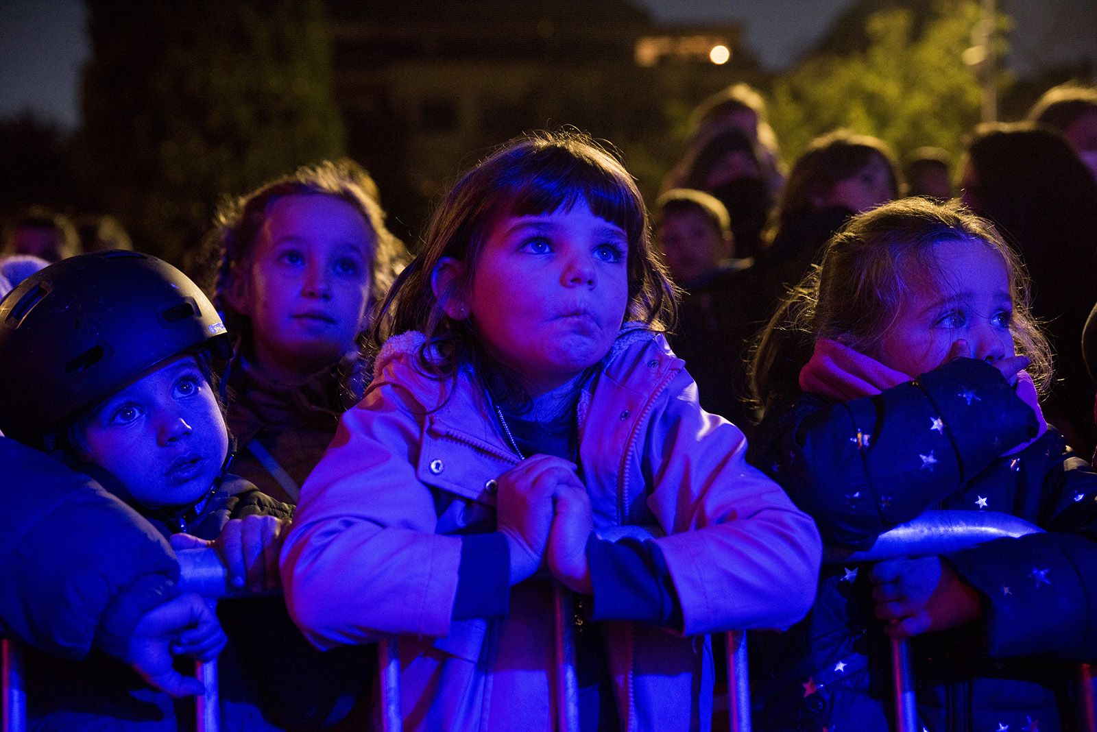 Festa d’encesa de les llums de Nadal de Sant Cugat. Foto: Bernat Millet.