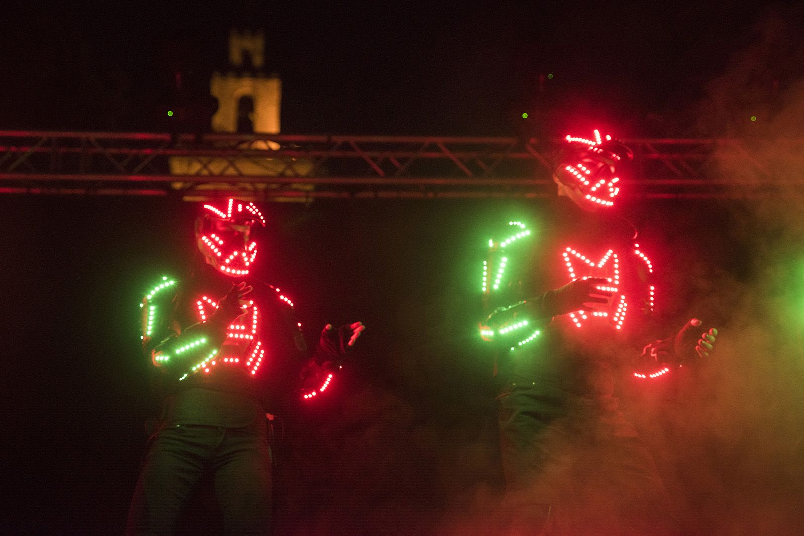 Festa d’encesa de les llums de Nadal de Sant Cugat. Foto: Bernat Millet.