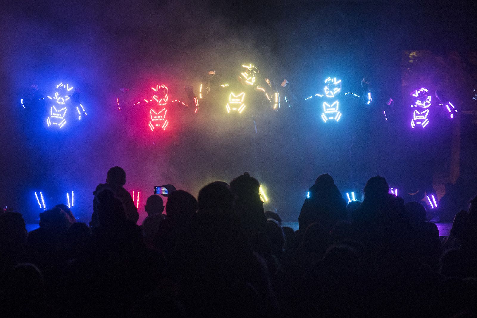 Festa d’encesa de les llums de Nadal de Sant Cugat. Foto: Bernat Millet.
