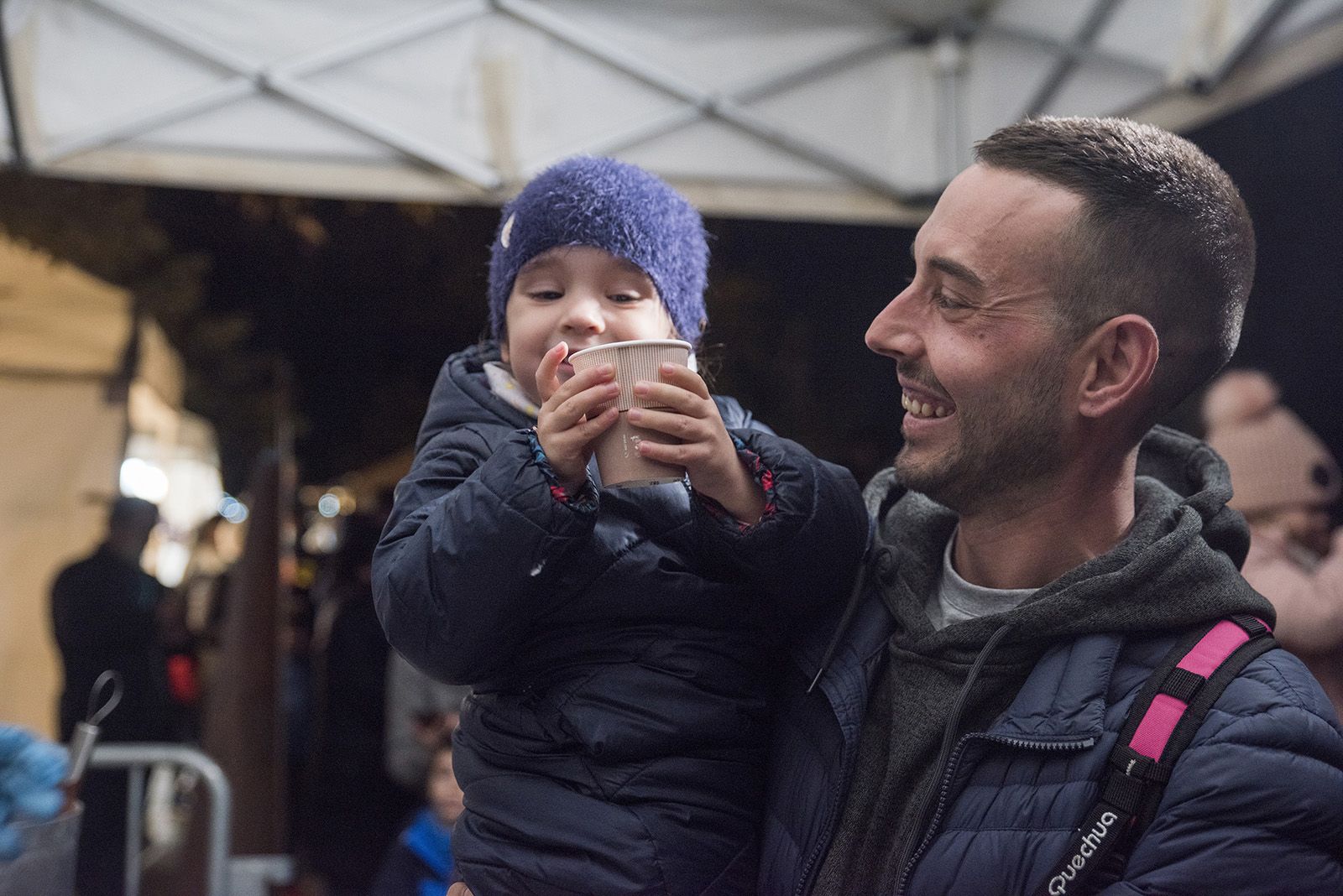 Festa d’encesa de les llums de Nadal de Sant Cugat 2021. Foto: Bernat Millet.