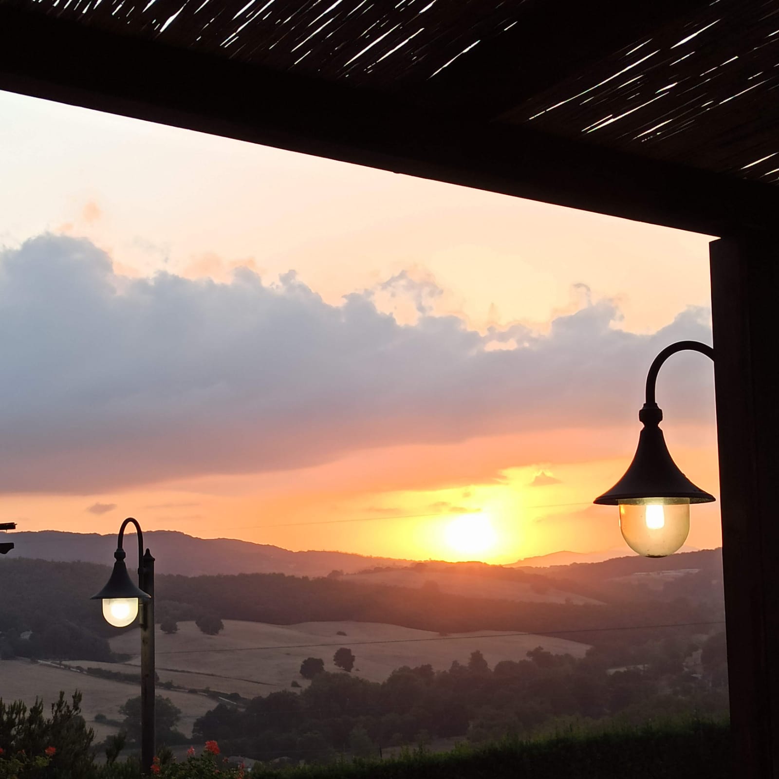 Capvespre a la Toscana Cassole dïElsa. - Montserrat Buendía Rodríguez