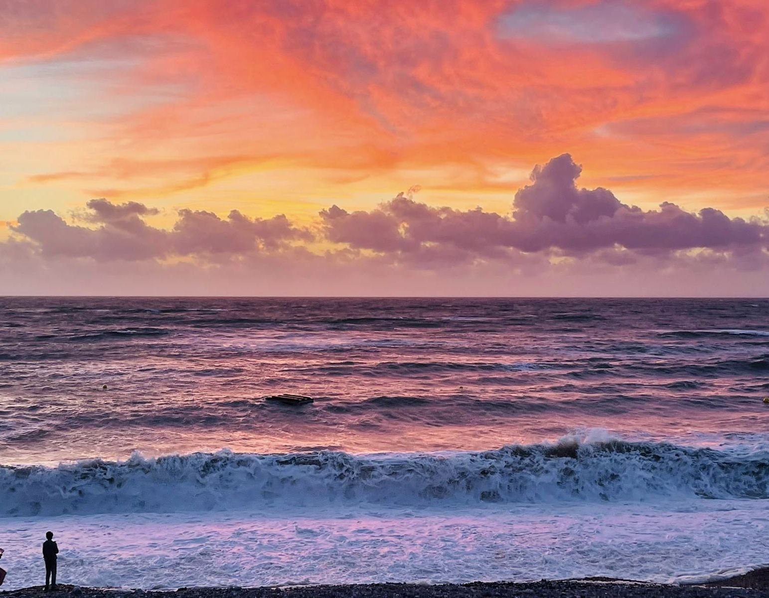 Cielo en llamas. Normandia - Francia Isabelle Jonart