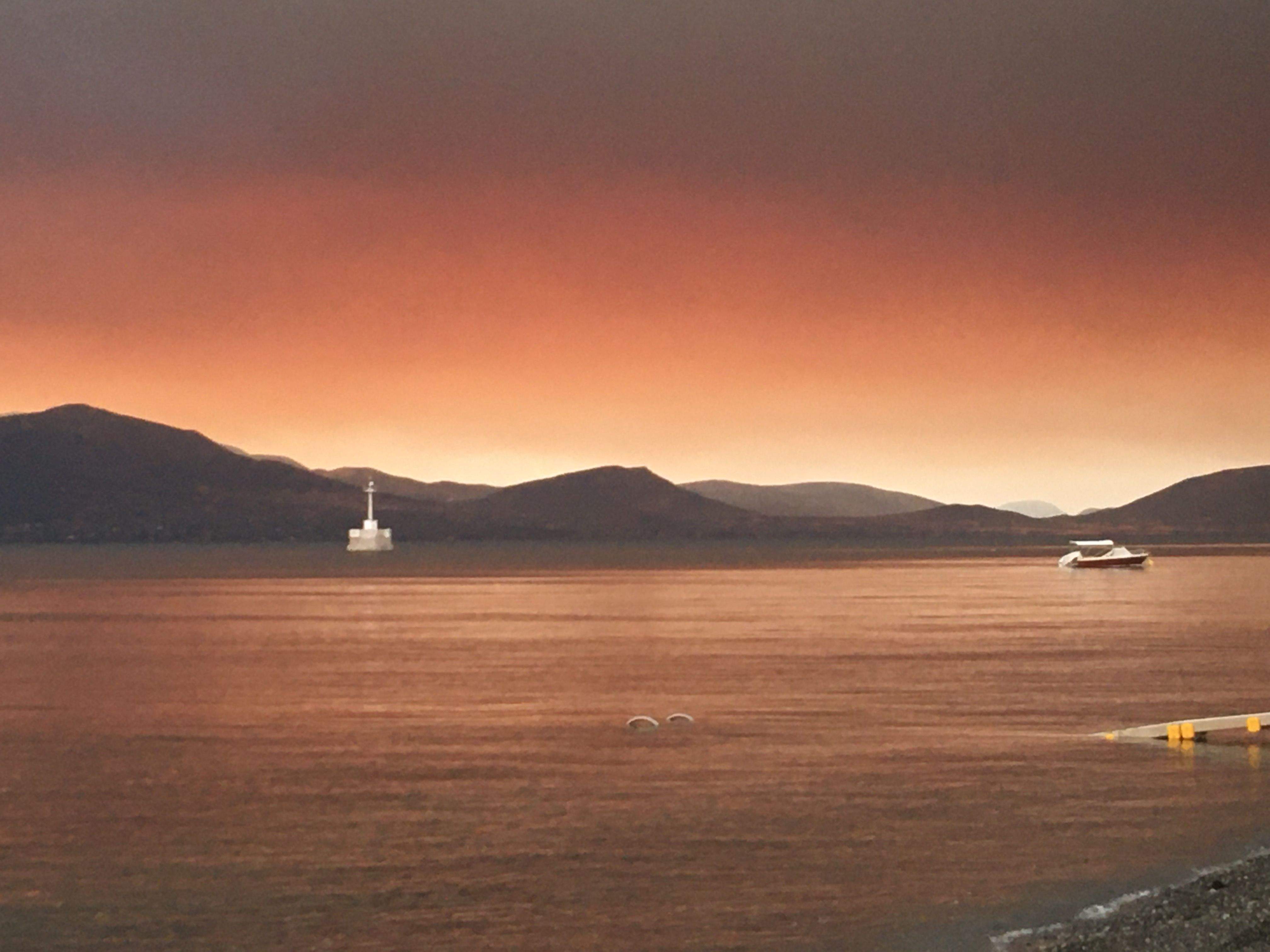 El bosc es crema. Illa Eubea Sevasti Kaliakouda