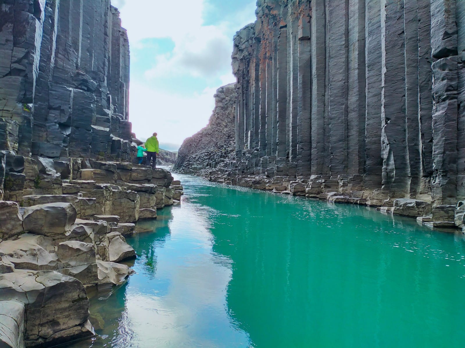 Gegants de basalt. Islandia. Lluis De homdedeu