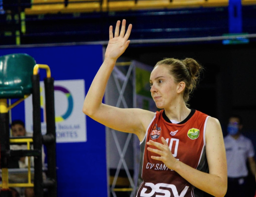 Camila Maldonado és la capitana del DSV Club Voleibol Sant Cugat. FOTO: S. Rizk Photographer