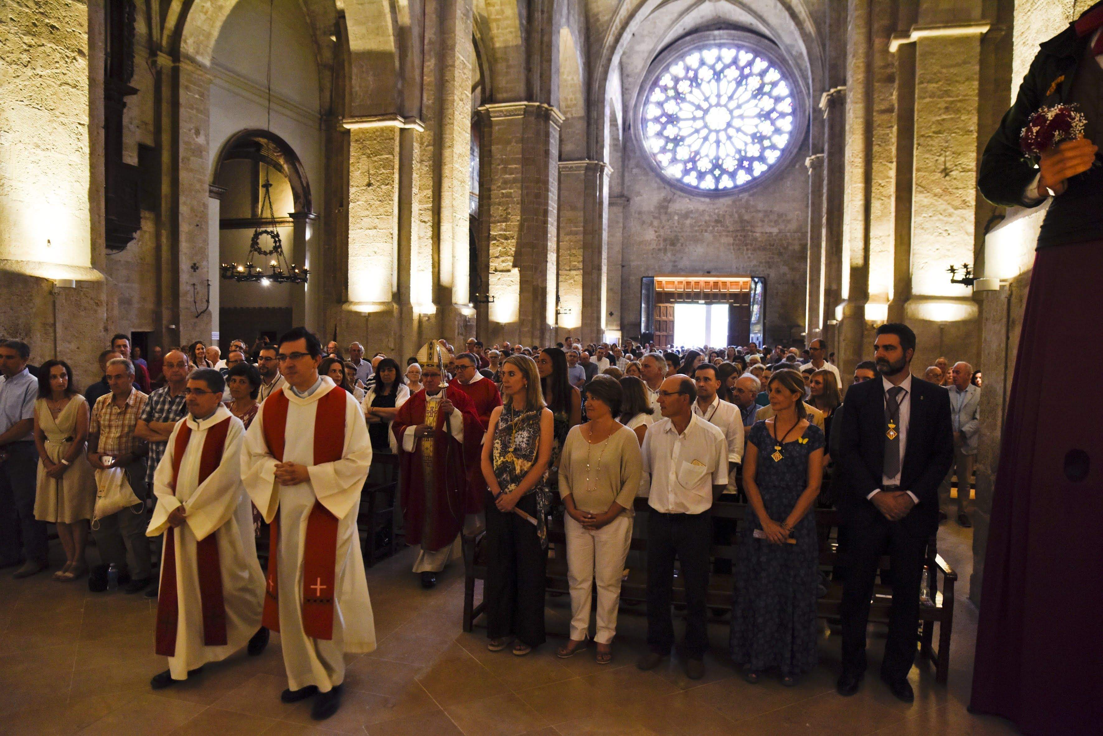 Missa de Festa Major. FOTO: Arxiu.