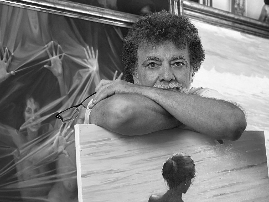 L'artista Lluís Ribas. FOTO: Cedida.