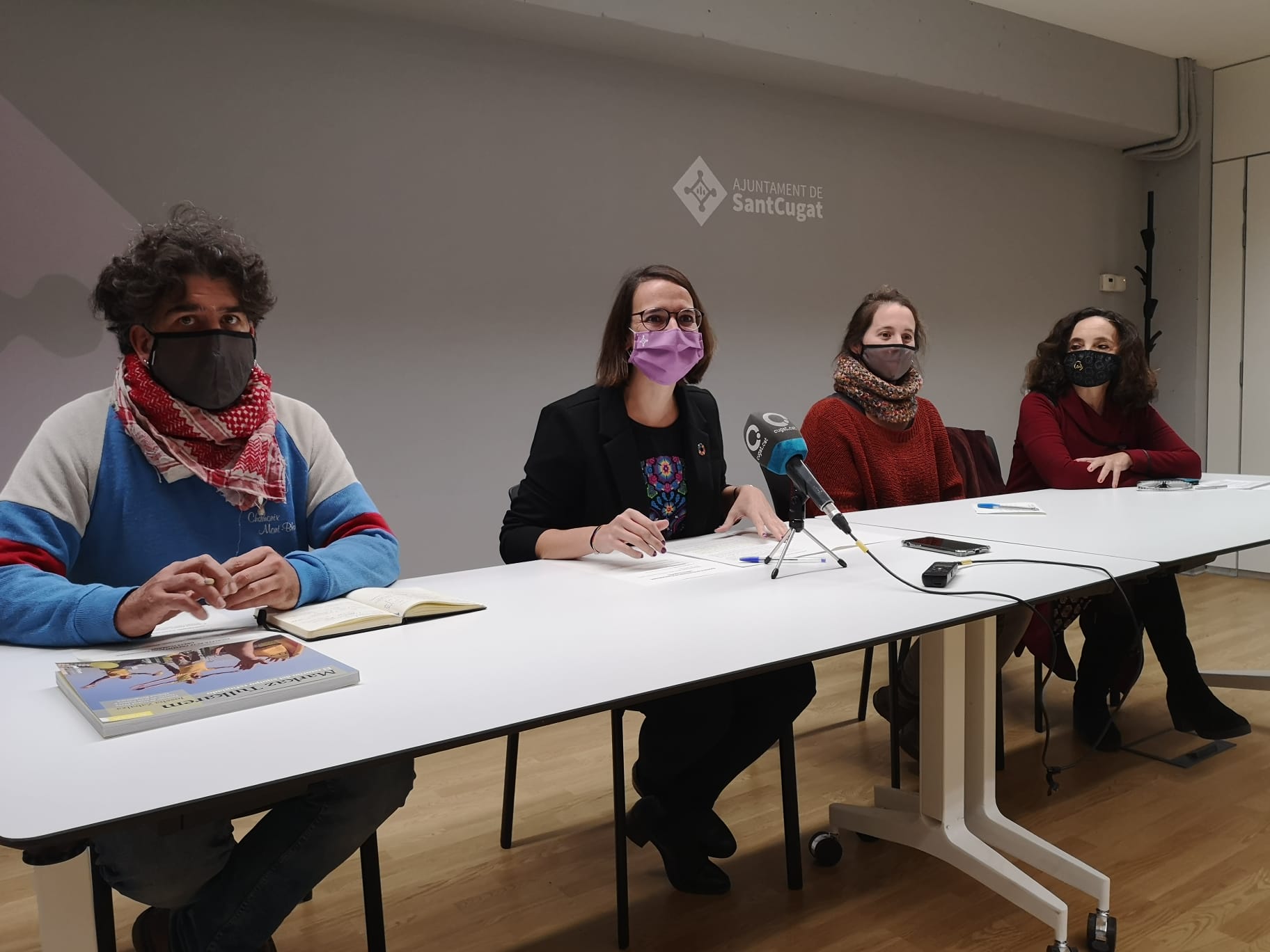 Presentació dels actes pel Dia Internacional dels Drets Humans. FOTO: Ajuntament