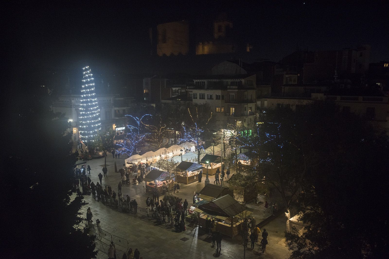 Fira de Nadal de Sant Cugat. Foto. Bernat Millet.