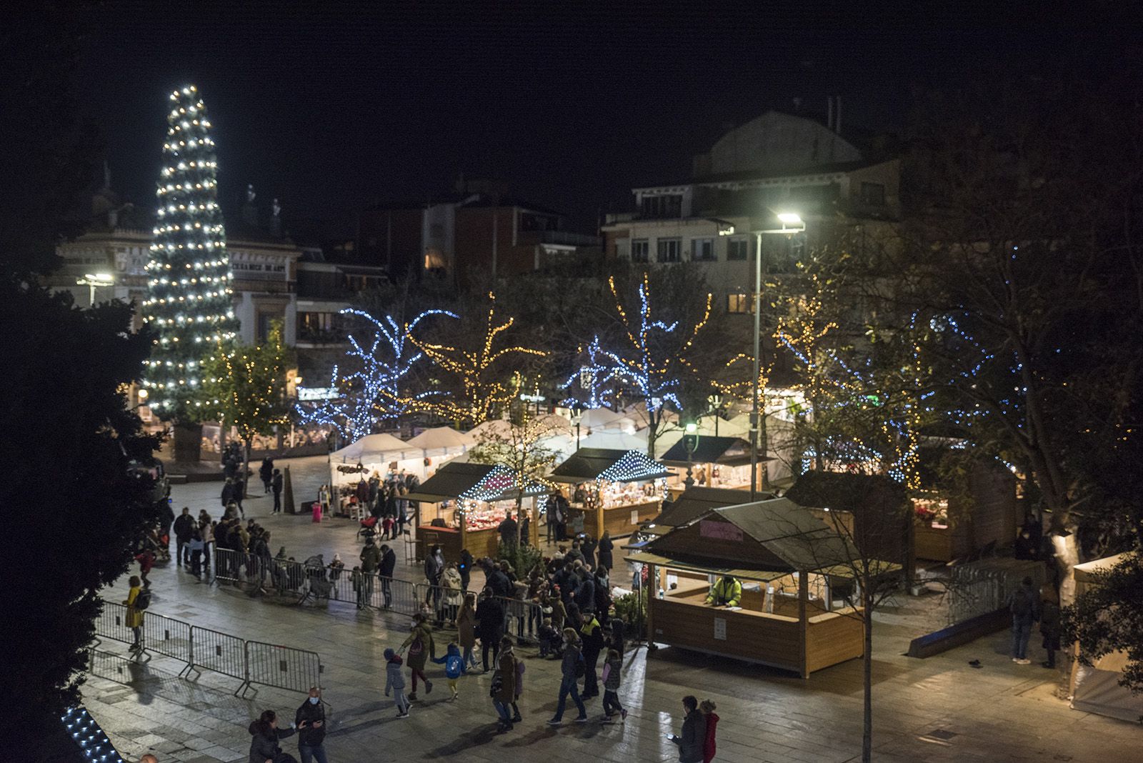 Fira de Nadal de Sant Cugat. Foto. Bernat Millet.