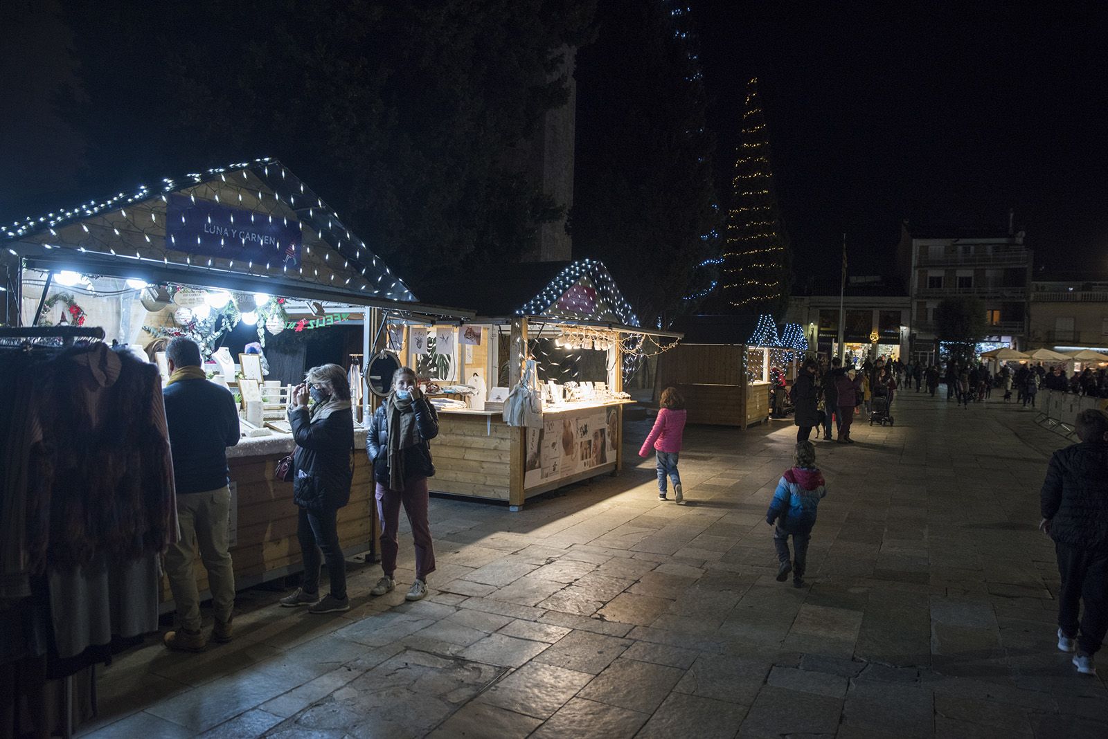 Fira de Nadal de Sant Cugat. Foto. Bernat Millet.