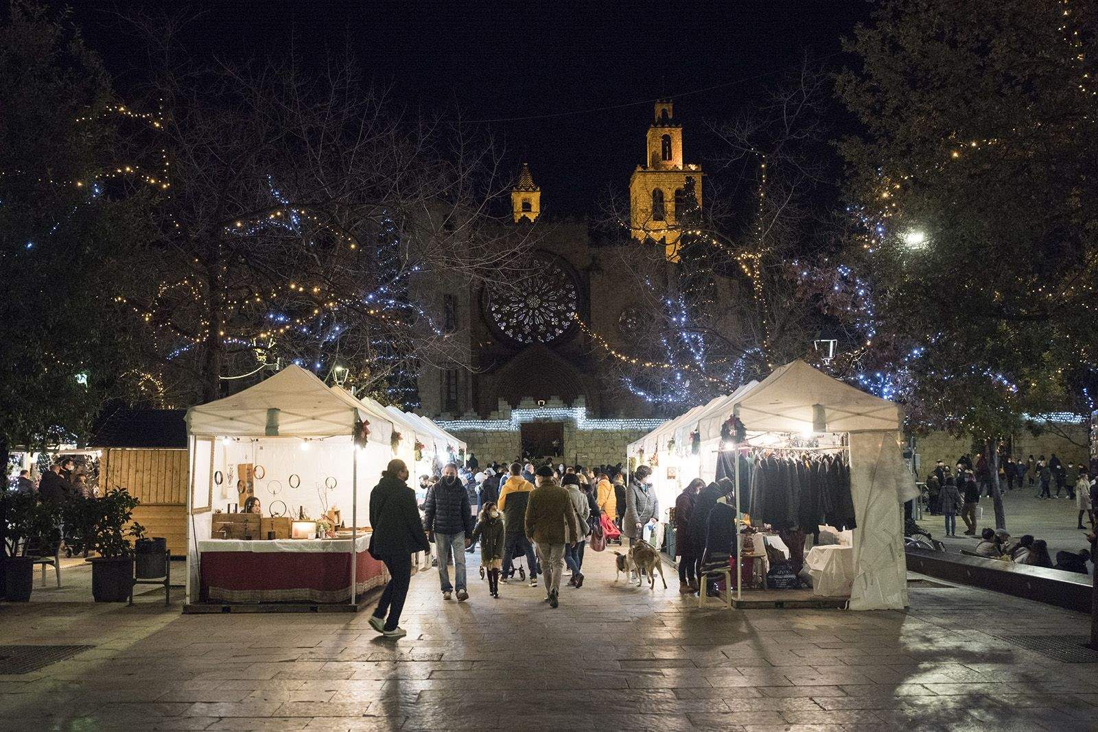 Fira de Nadal de Sant Cugat. Foto. Bernat Millet.