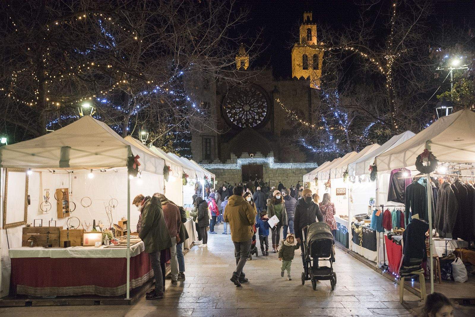 Fira de Nadal de Sant Cugat. Foto. Bernat Millet.
