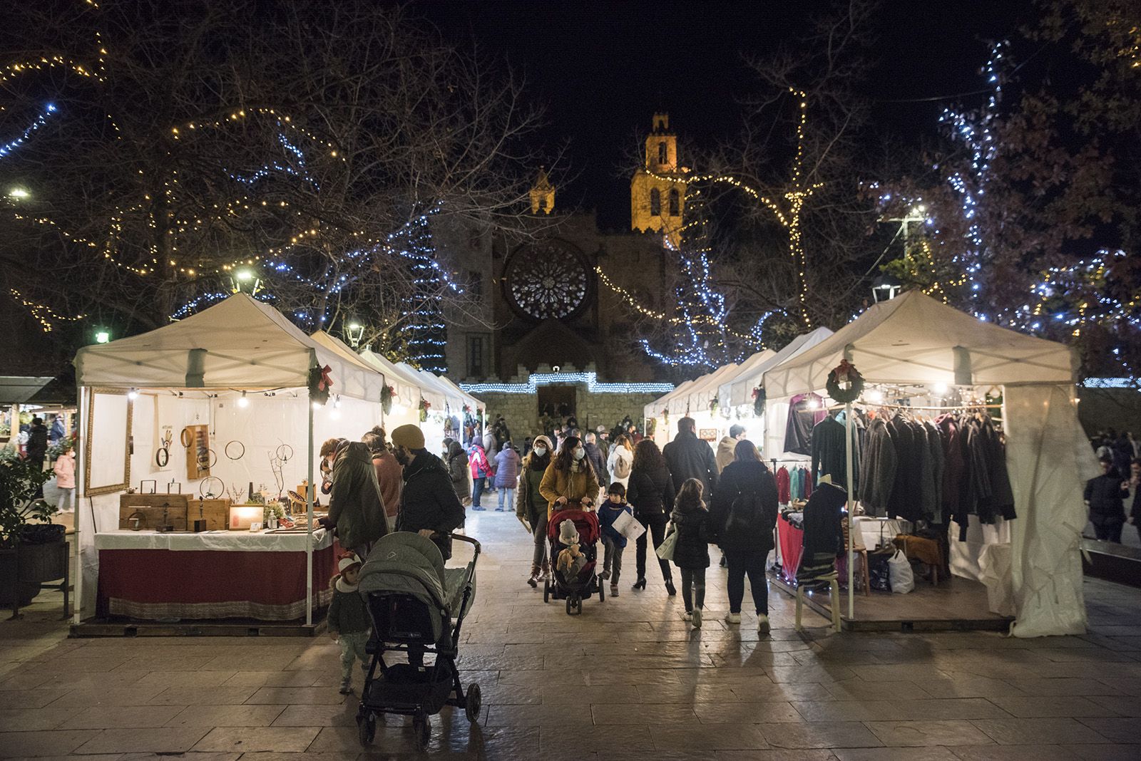 Fira de Nadal de Sant Cugat. Foto. Bernat Millet.