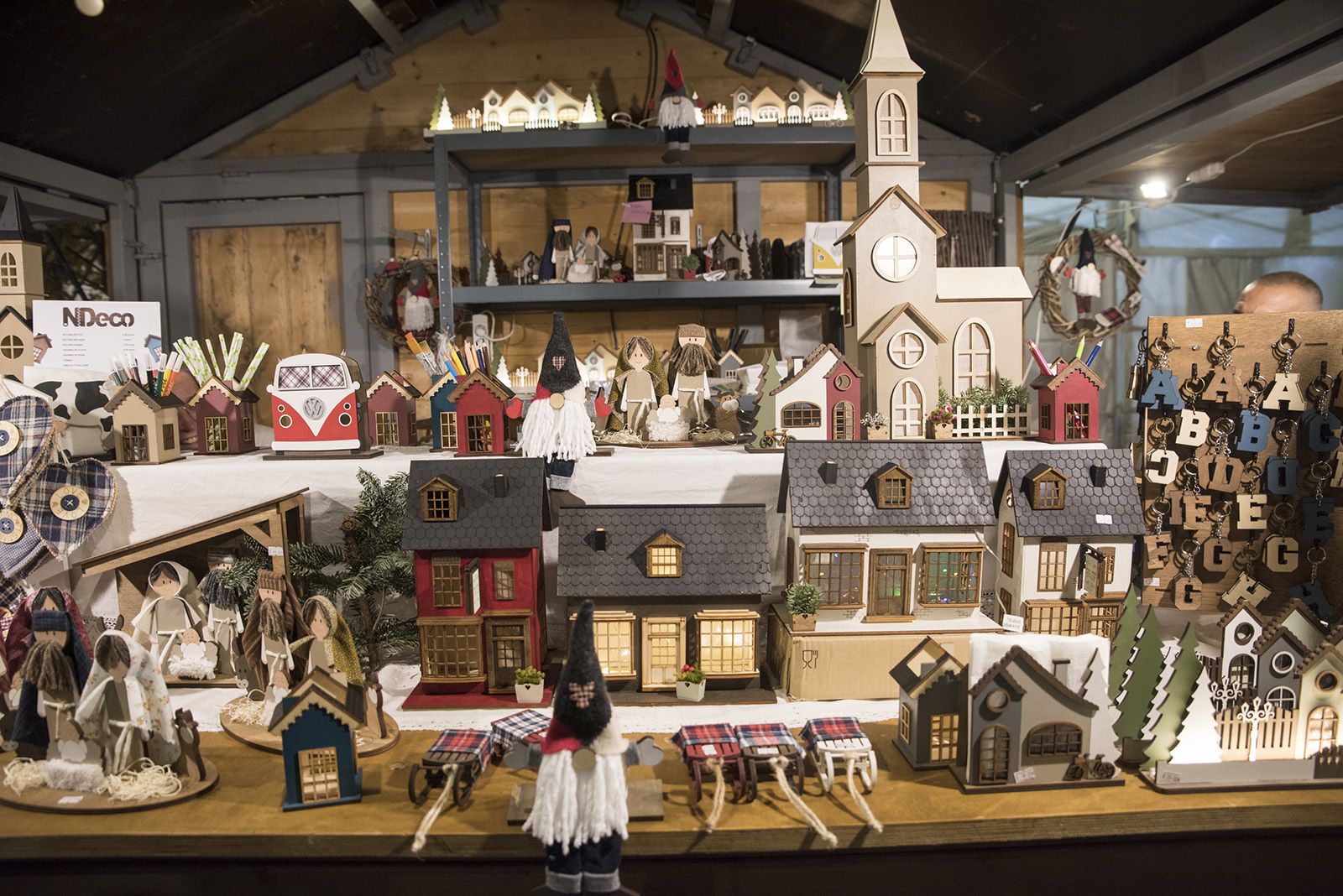 Fira de Nadal de Sant Cugat. Foto. Bernat Millet.