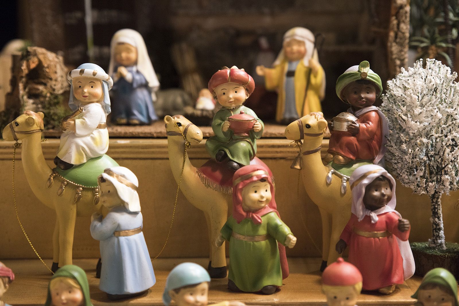 Fira de Nadal de Sant Cugat. Foto. Bernat Millet.