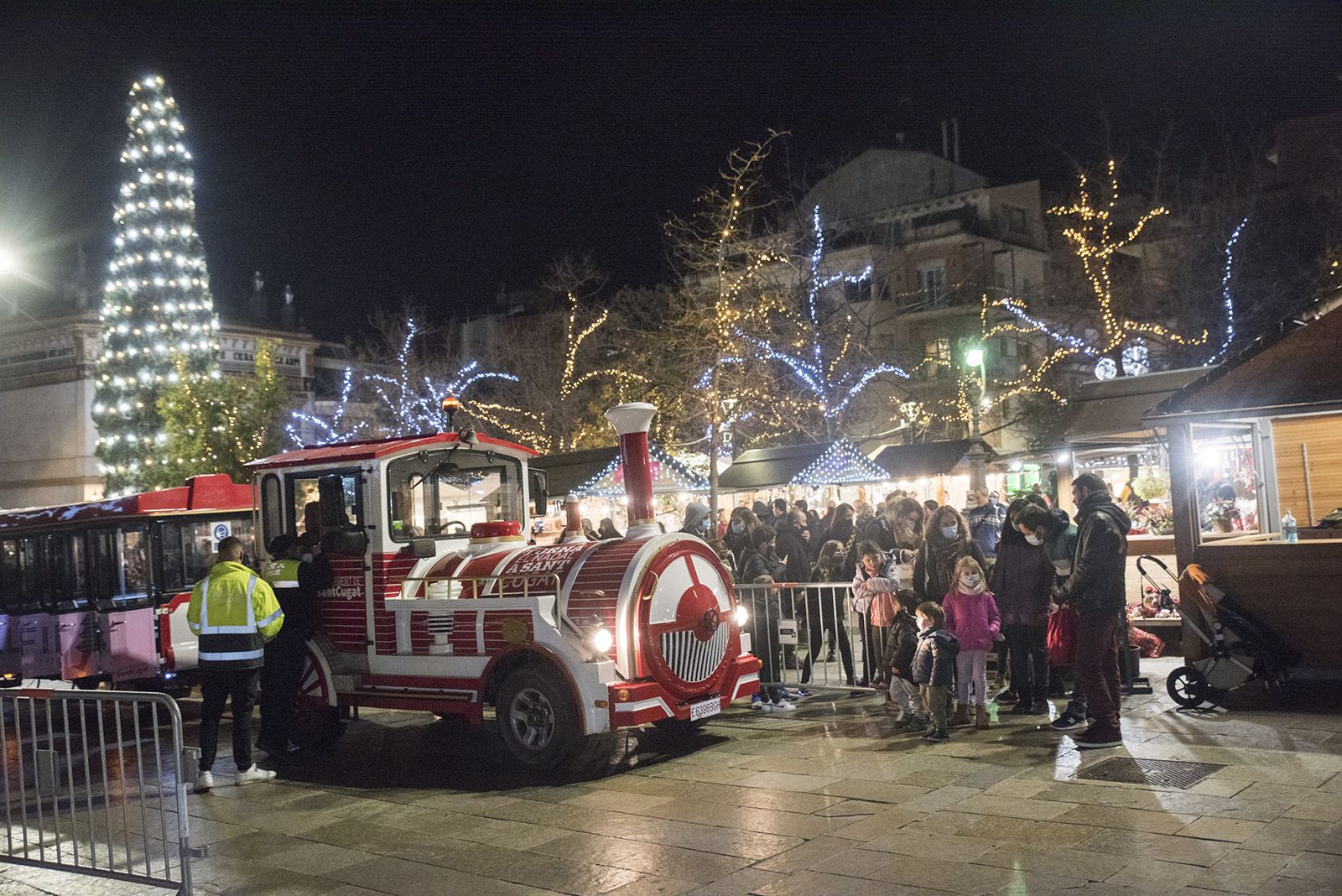 Fira de Nadal de Sant Cugat. Foto. Bernat Millet.
