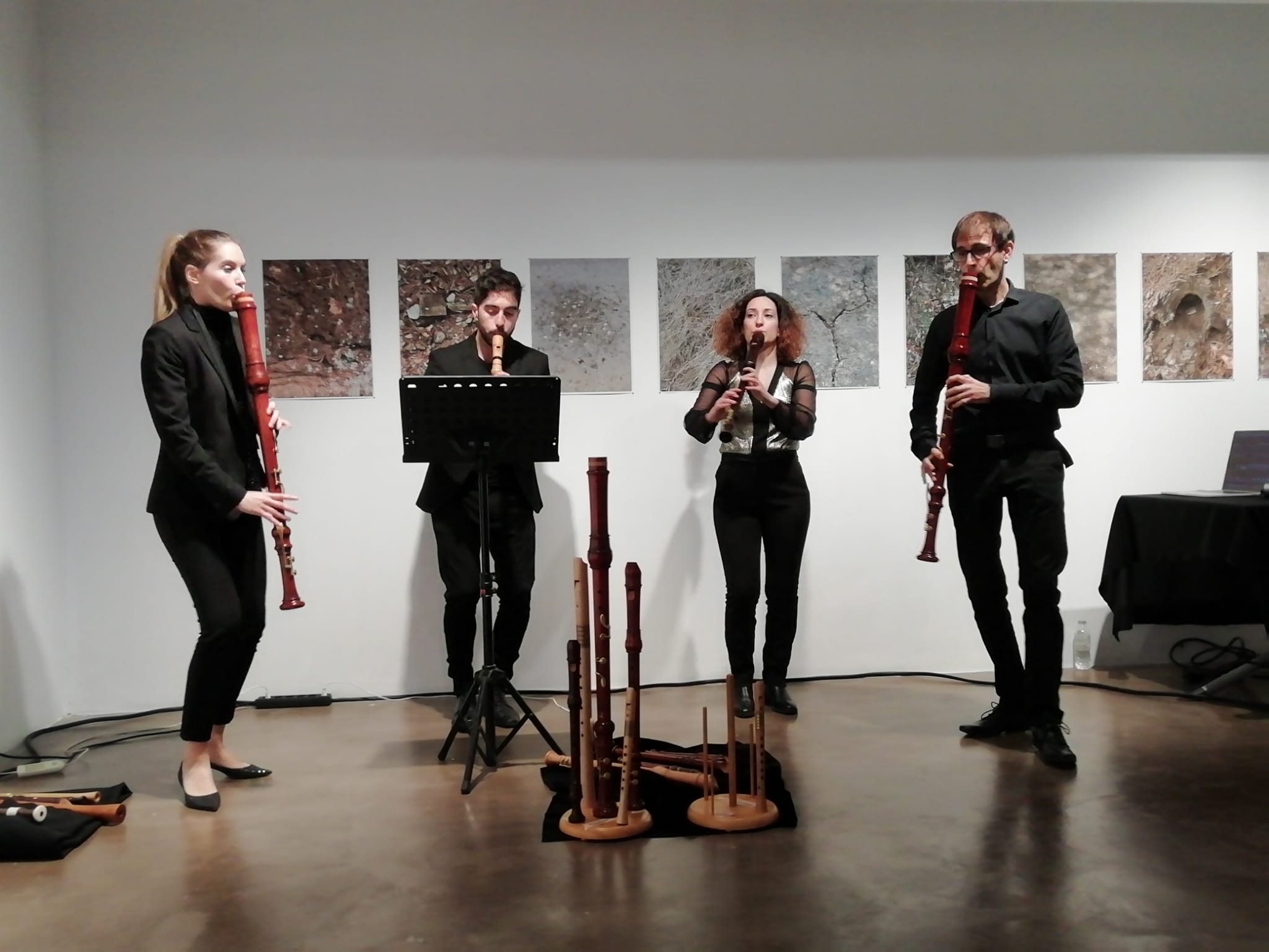 El concert Windu en el Centre d'Art Maristany. FOTO: Cedida