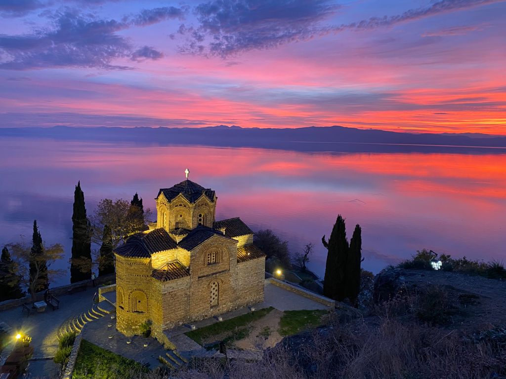 Posta de sol. Ohrid, Macedonia - Mar Serrano Porta