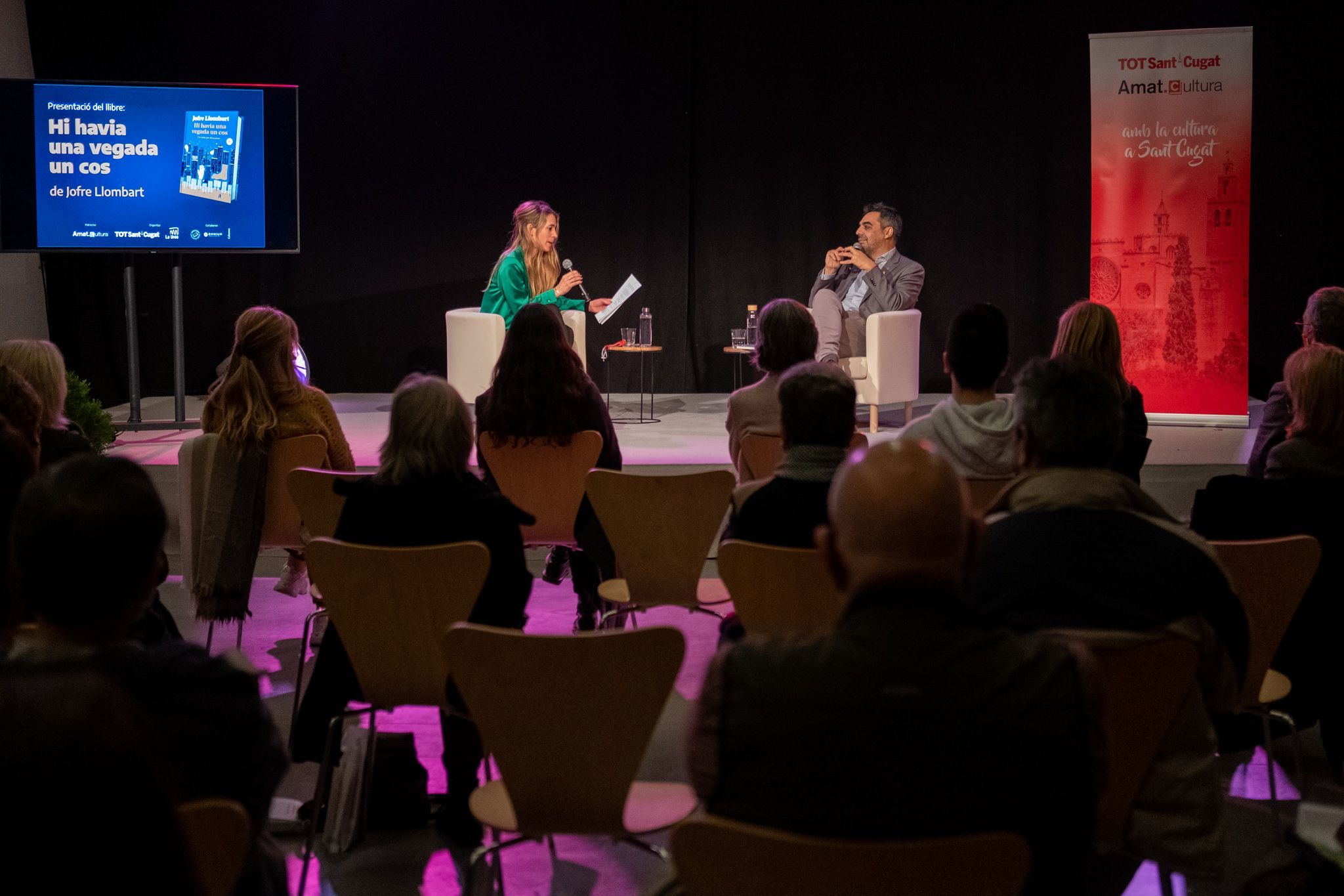Presentació de 'Hi havia una vegada un cos' de Jofre Llombart. FOTO: Cristina Cabasés
