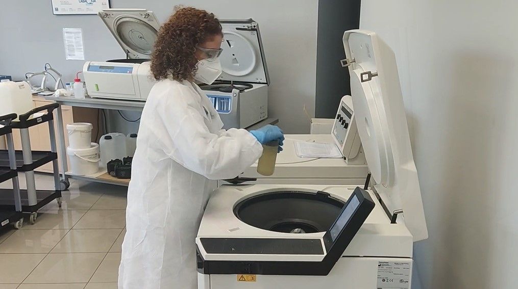 COVID19 City Sentinel d'Agbar contribueix a la lluita contra la pandèmia. FOTO: Cedida