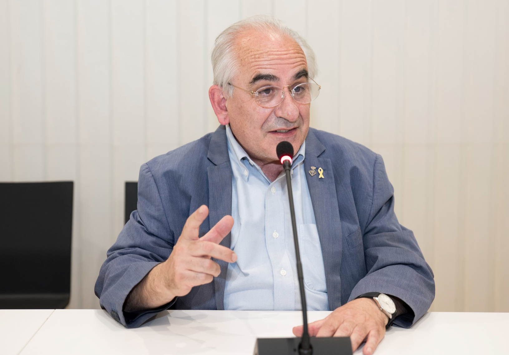 Joan Puigdomènech, regidor de Junts i anterior tinent d'alcaldia de Territori FOTO: Cedida