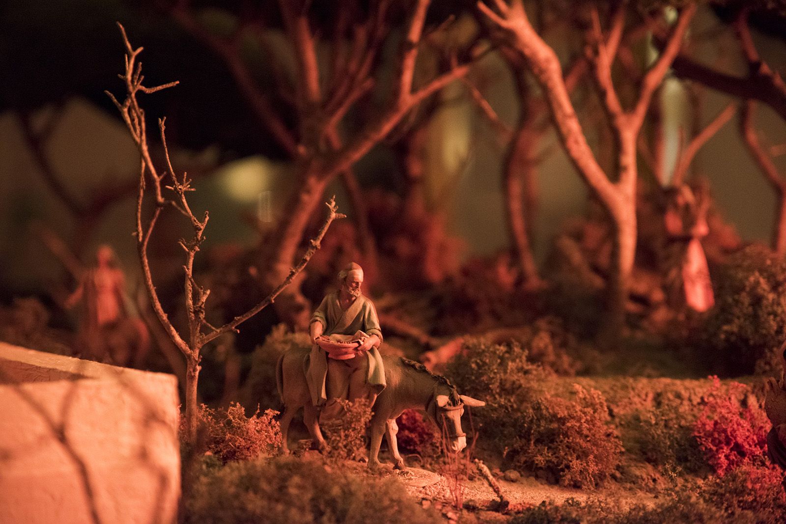 Pessebre al Psg. Xavier Azqueta 21 de Sant Cugat. FOTO: Bernat Millet.