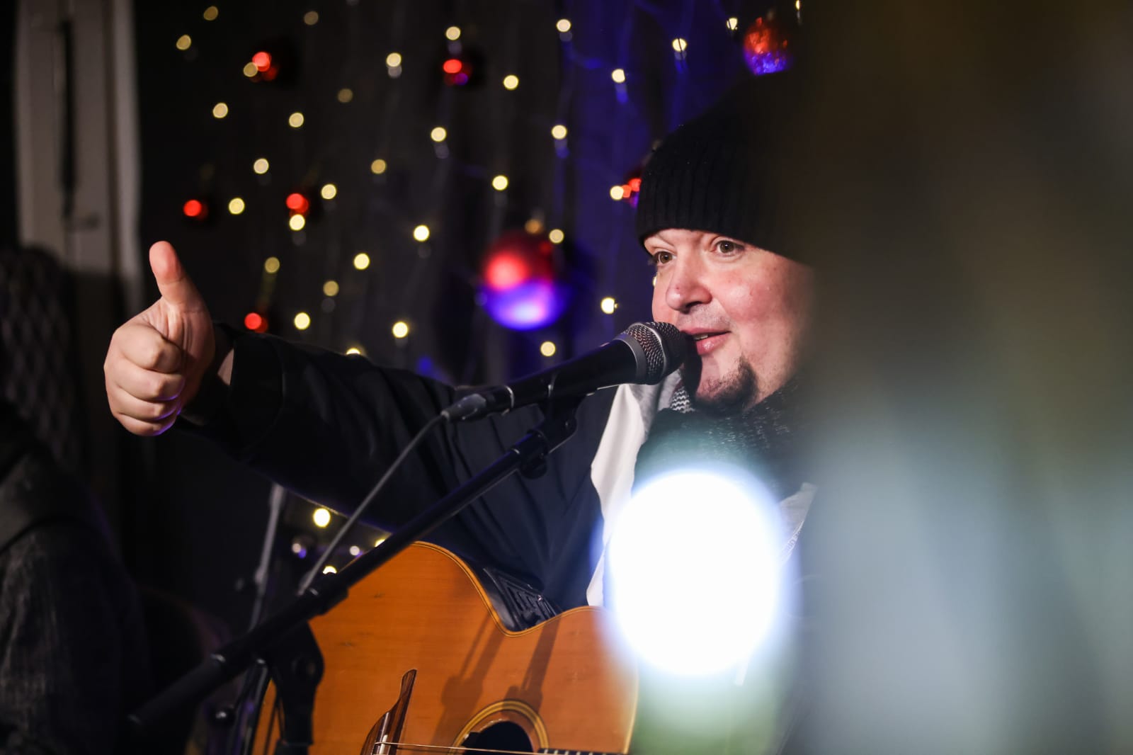 Música amb el grup a Ciegas a la caseta de la Pua de la plaça d'Octavià FOTO: Lali Puig