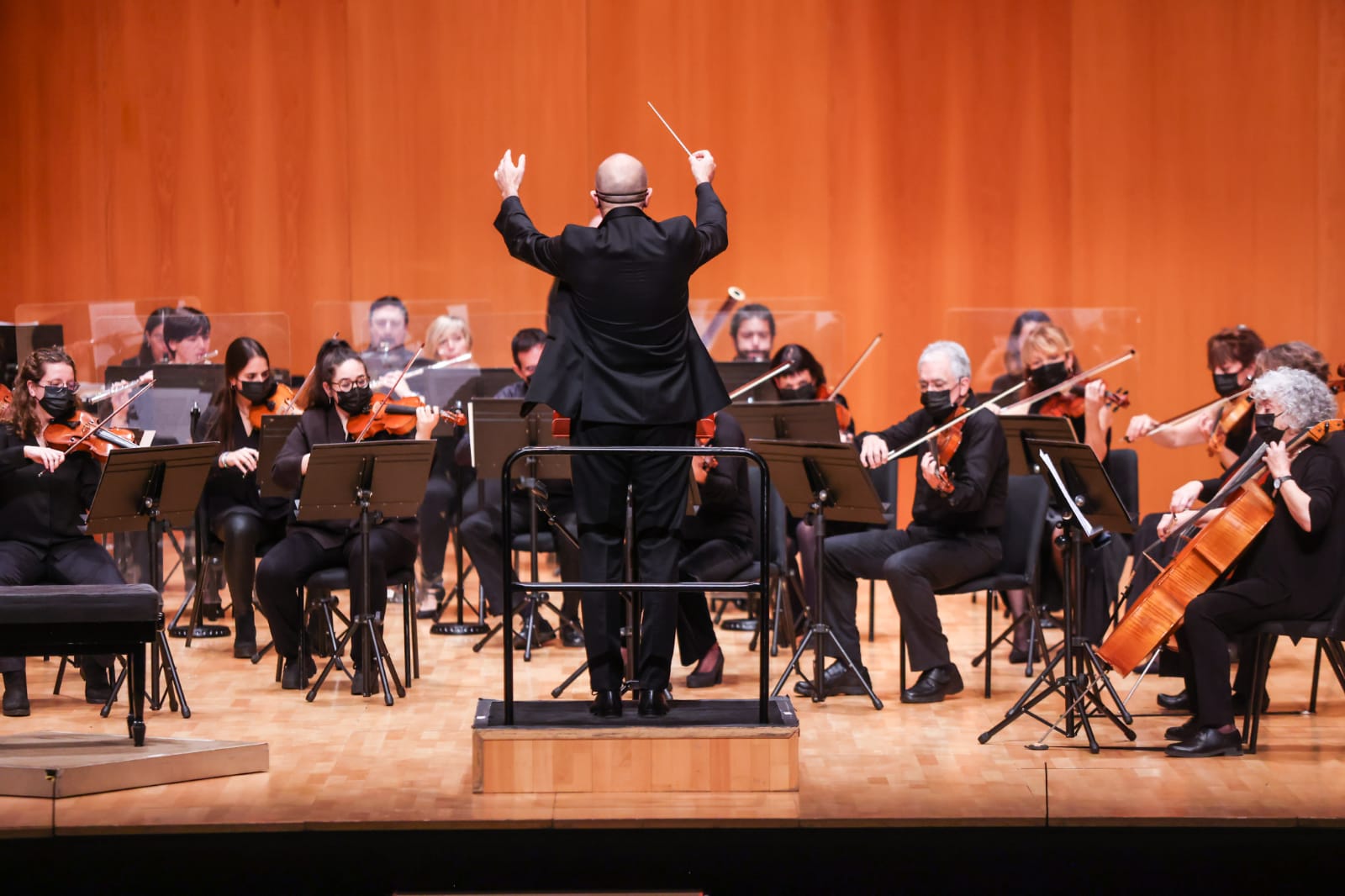 El concert de la Gent Gran de Nadal amb l'Orquestra Diletant de Catalunya FOTO: Lali Puig
