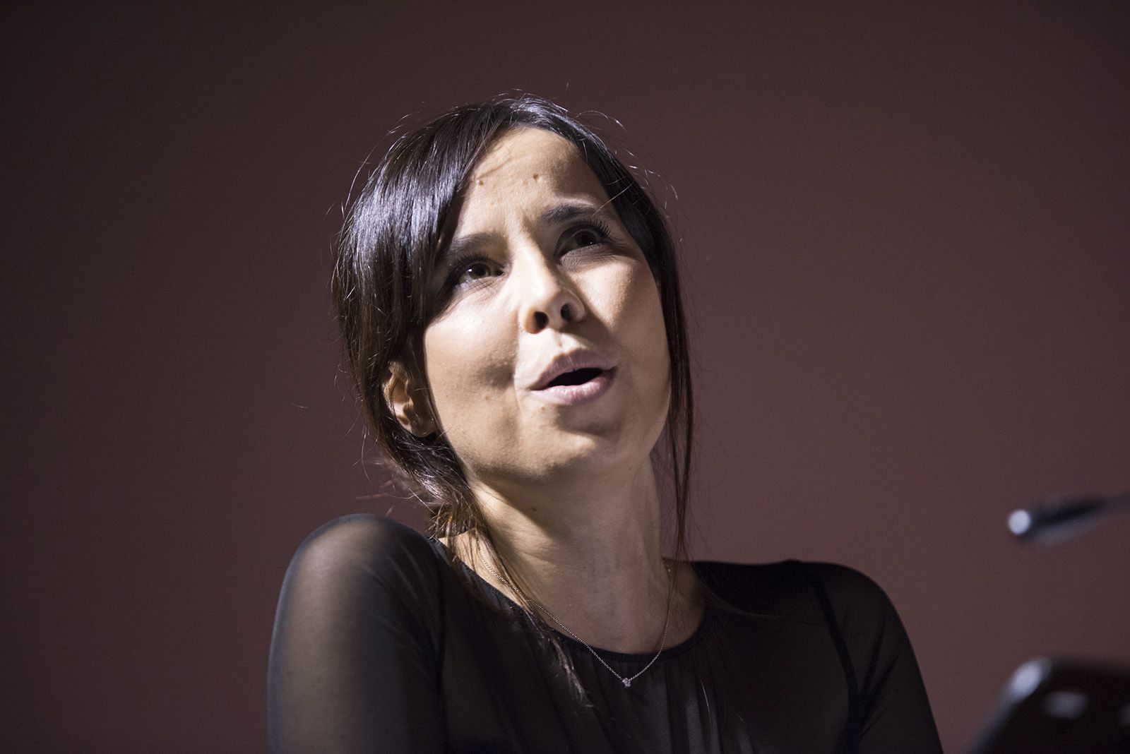 Per Nadal fem el poema de l'Assocaició Amants del Teatre  FOTO: Bernat Millet 