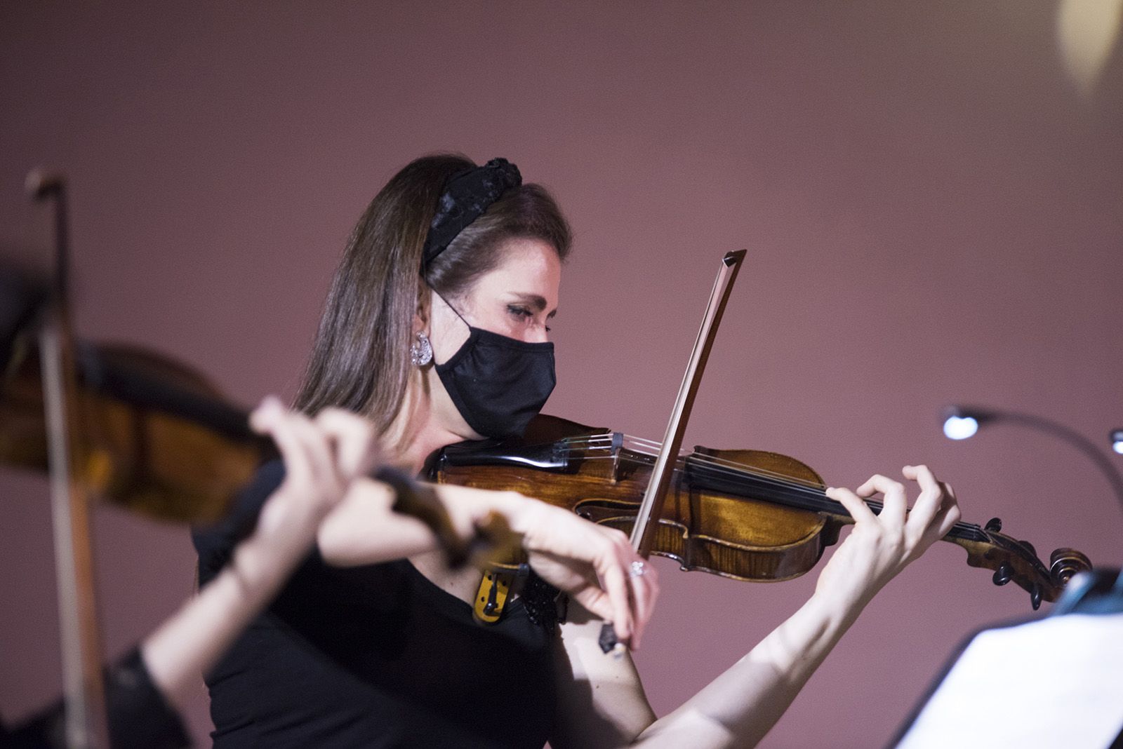 Per Nadal fem el poema de l'Assocaició Amics del Teatre  FOTO: Bernat Millet 