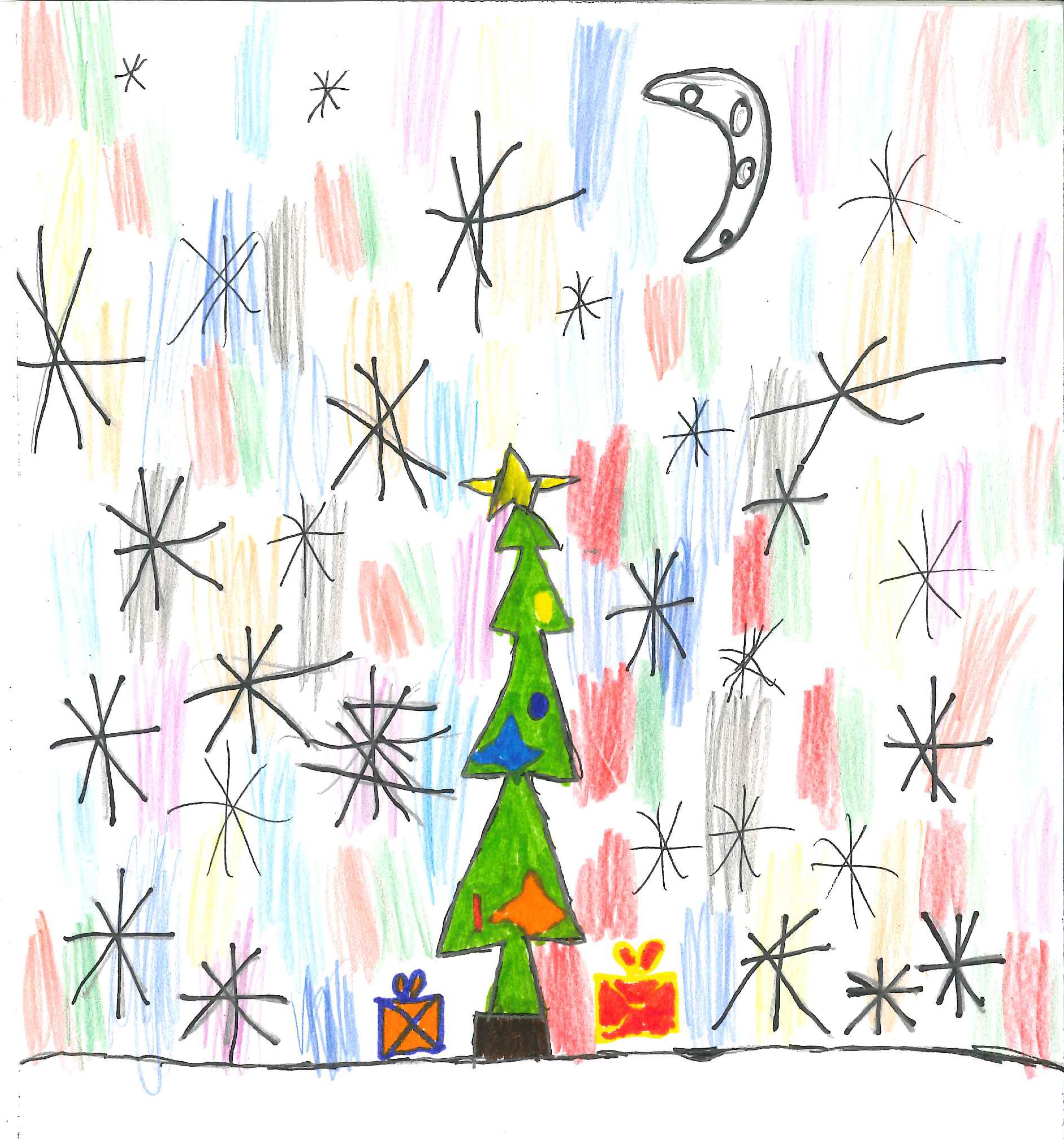 Les postals de Nadal de l'Escola Àgora pel concurs del TOT 