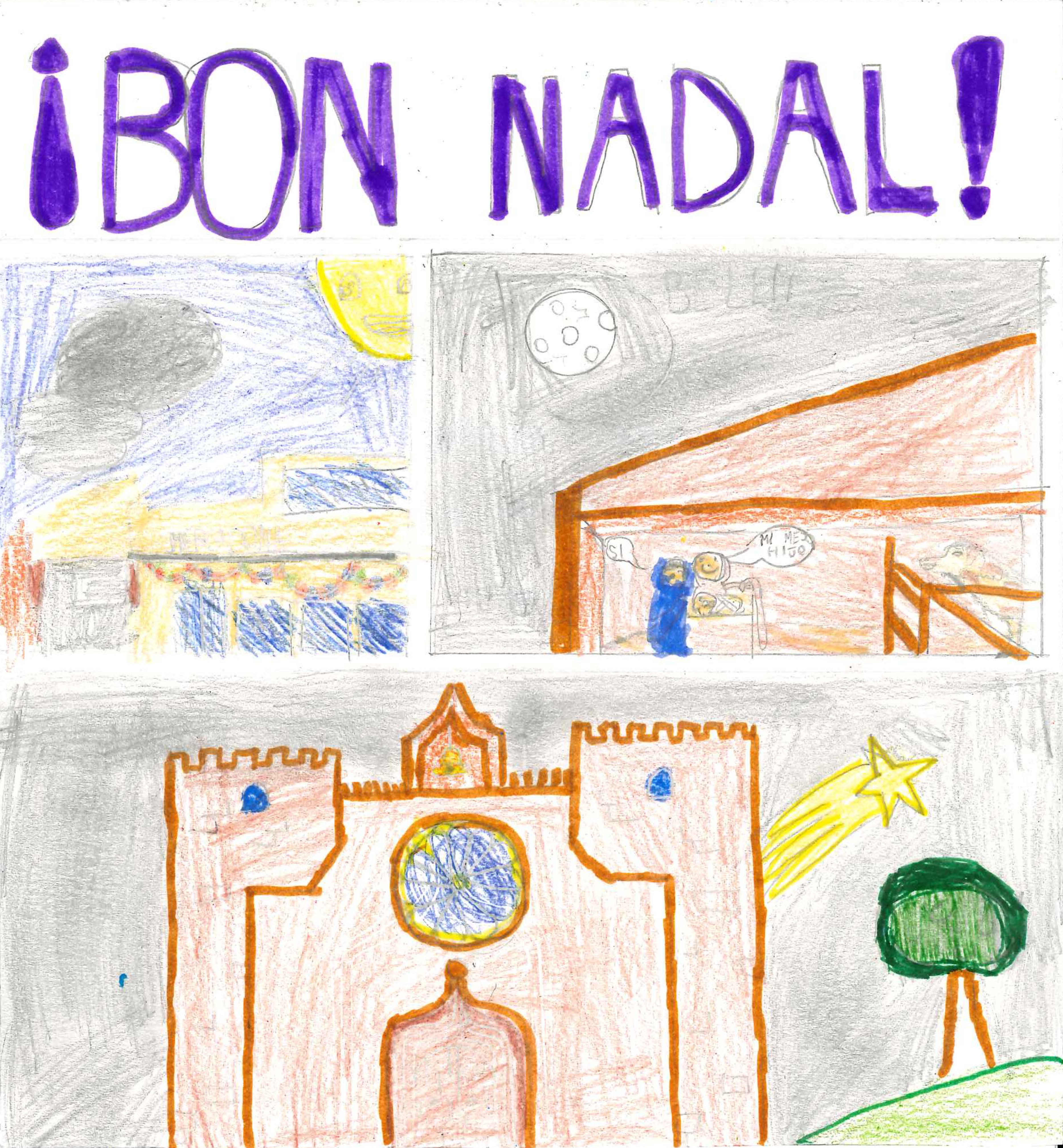 Postals participants de l'escola el Pinar al concurs del TOT 