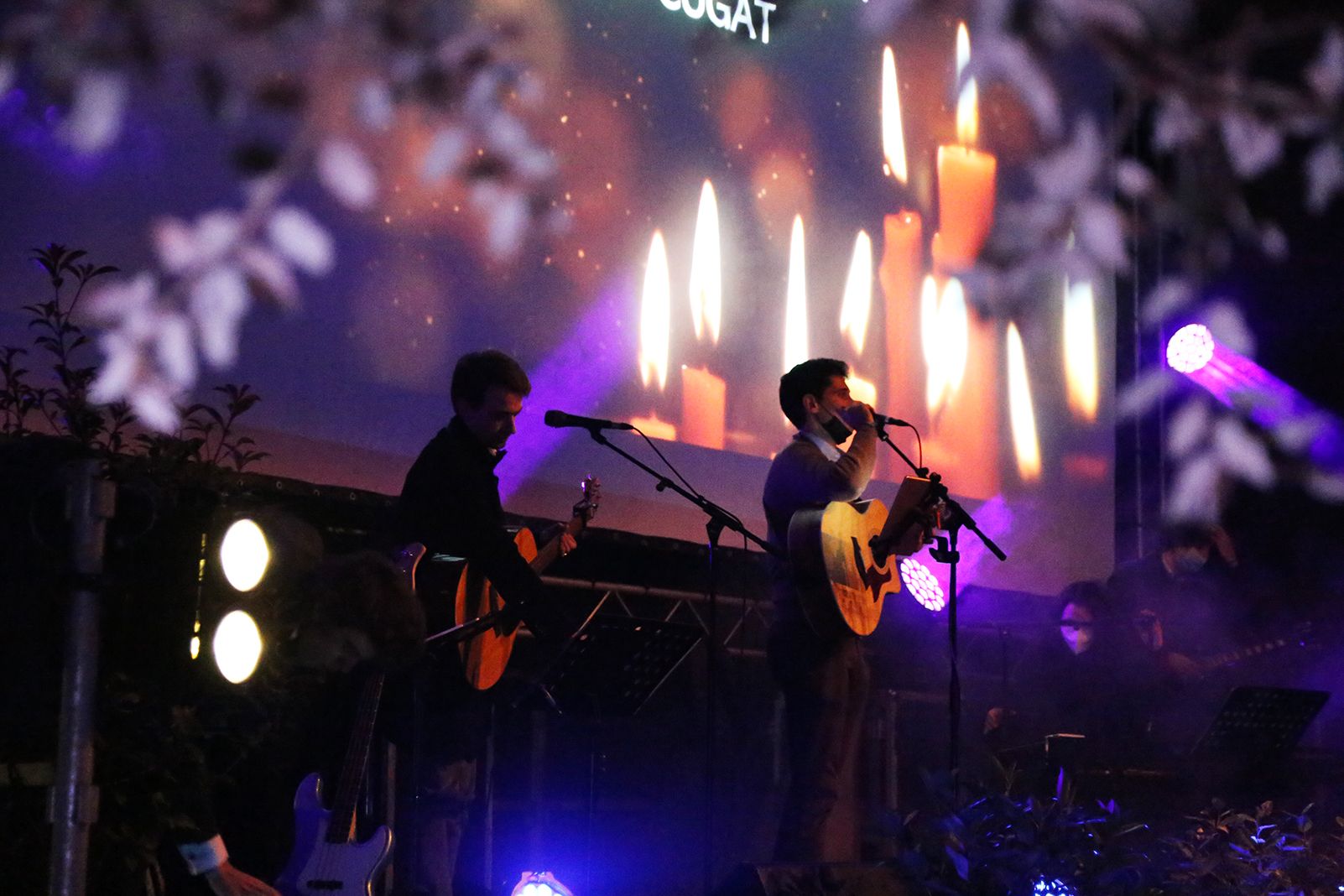 Actuació del pessebre vivent. Foto: Anna Bassa