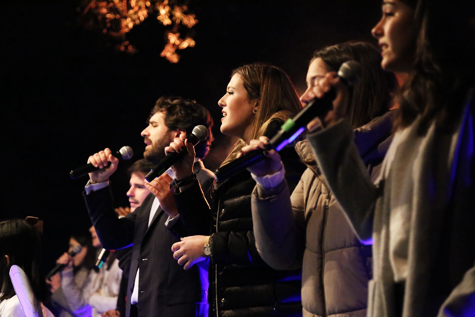 Actuació del pessebre vivent. Foto: Anna Bassa