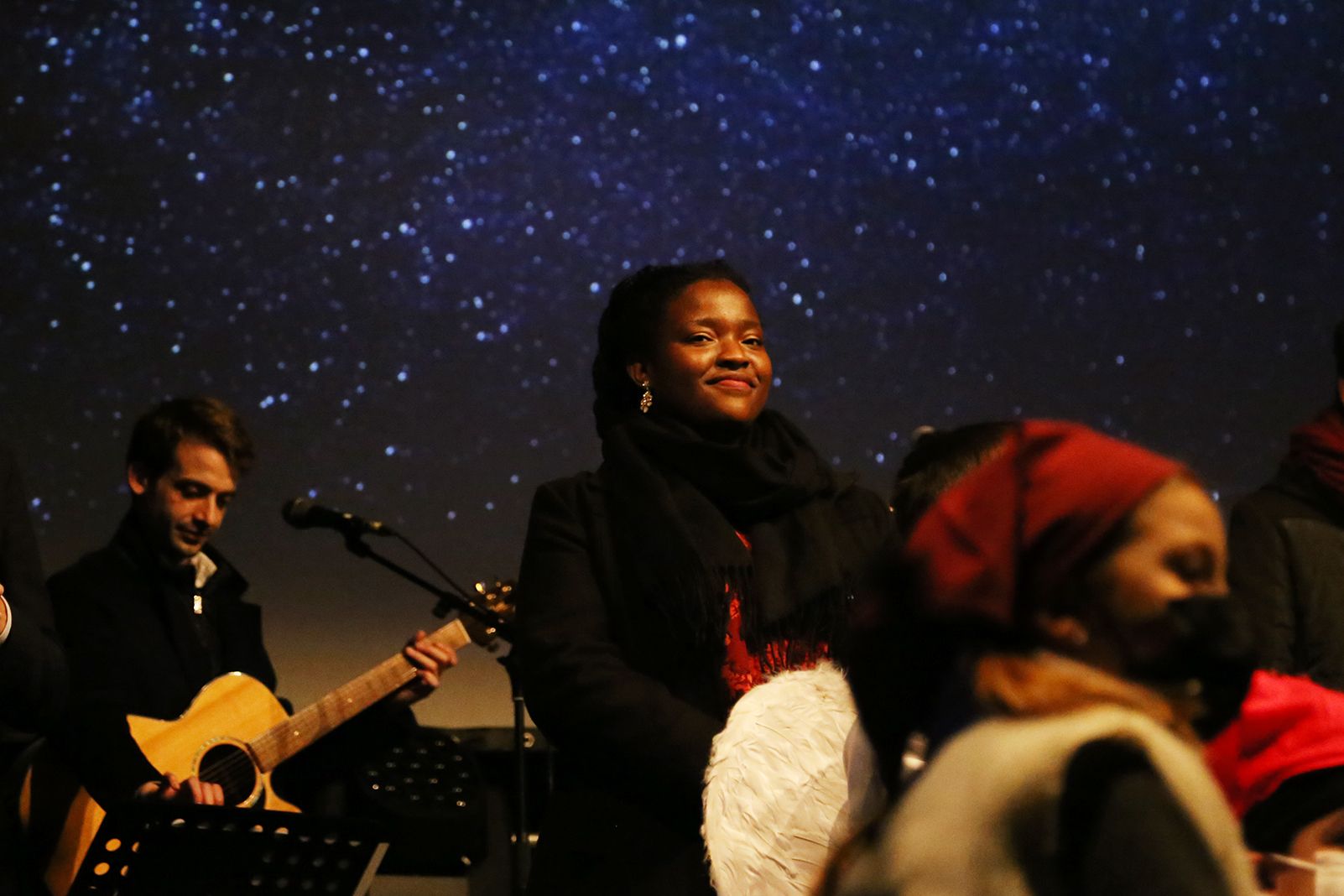 Actuació del pessebre vivent. Foto: Anna Bassa