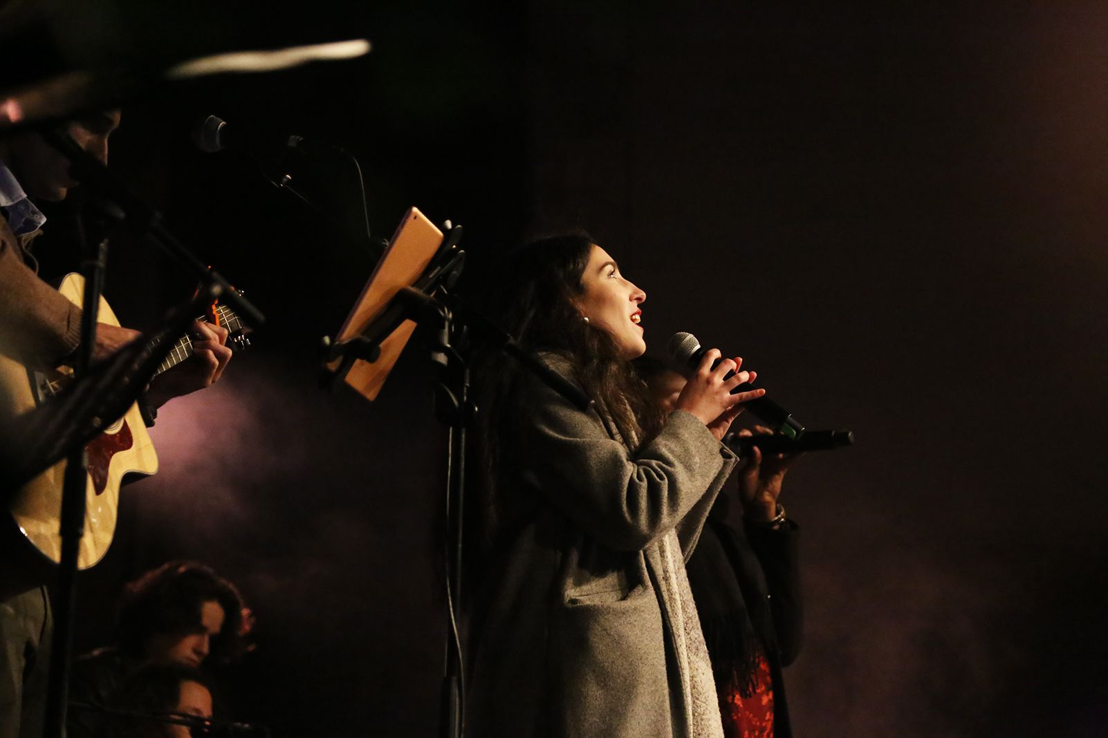 Actuació del pessebre vivent. Foto: Anna Bassa