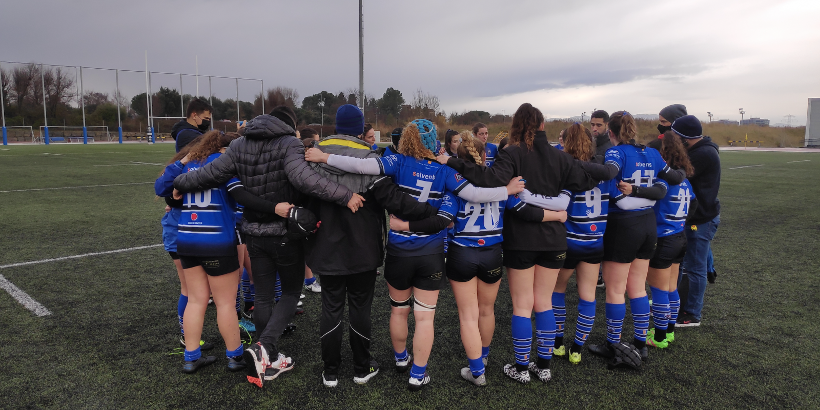El femení del Club de Rugby Sant Cugat jugarà un any més a la Divisió d'Honor. FOTO: Amit Gayà