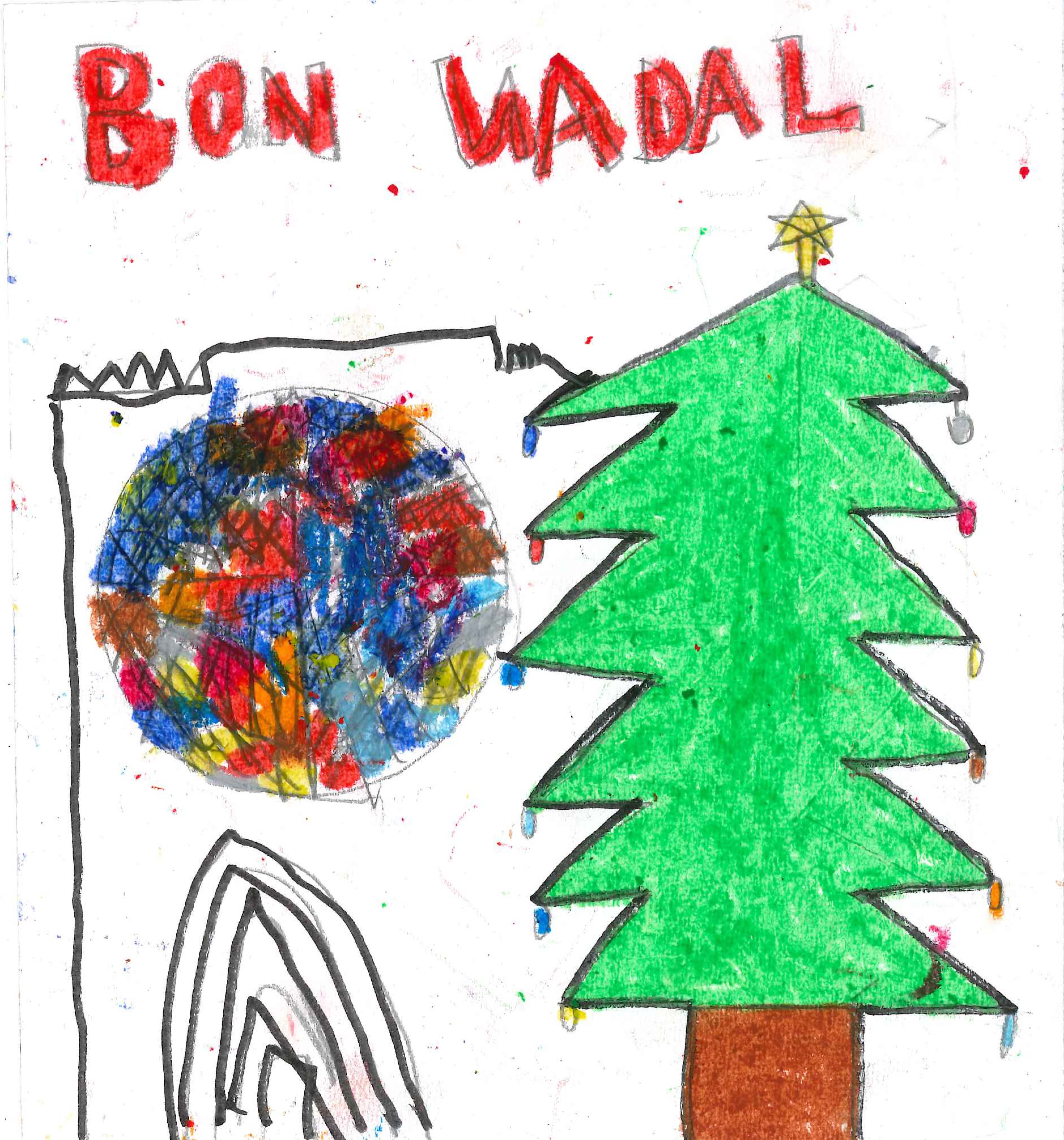 Les postals participants en el concurs del TOT de l'Escola Olivera 