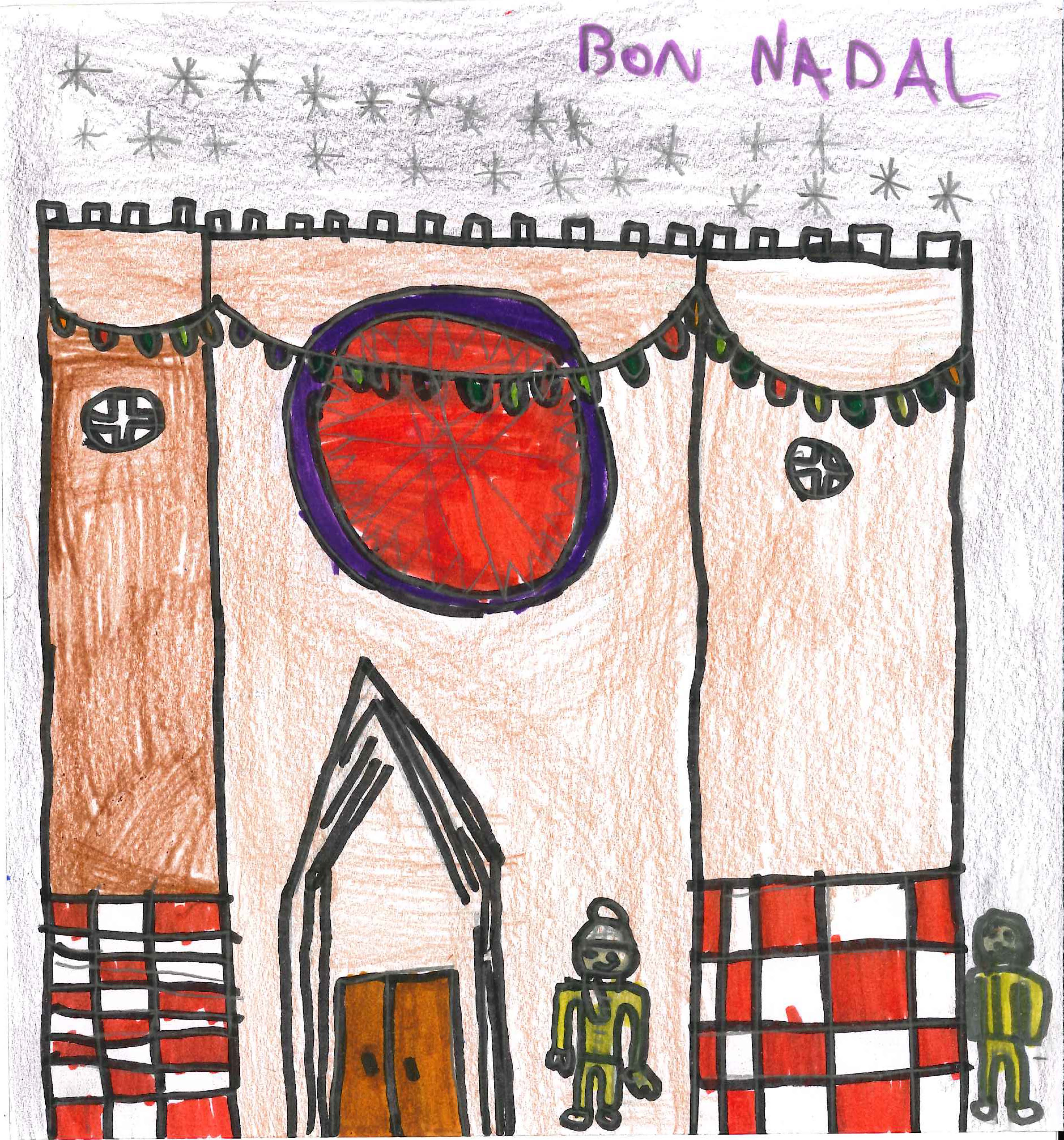 Les postals participants en el concurs del TOT de l'Escola Olivera 