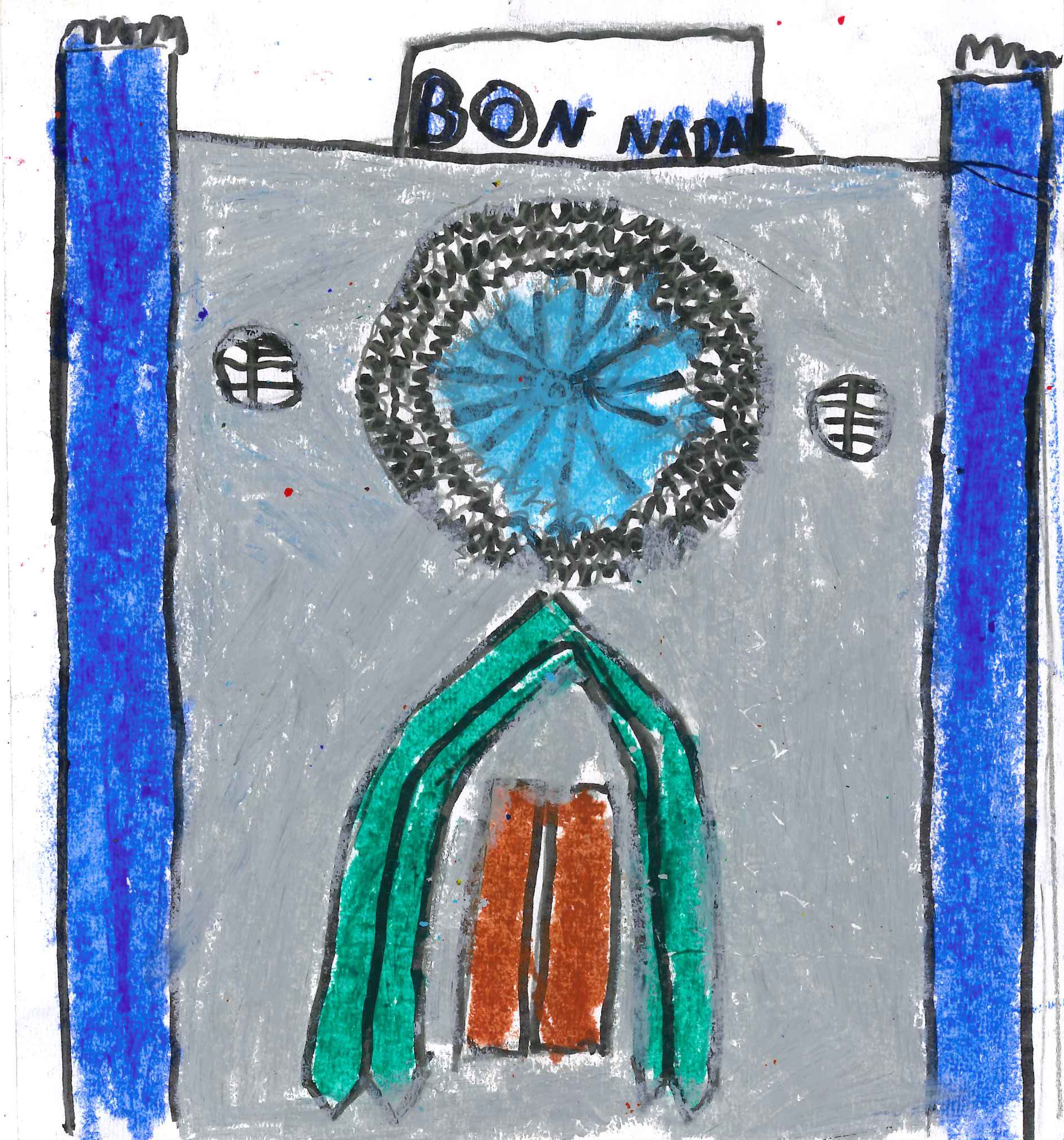 Les postals participants en el concurs del TOT de l'Escola Olivera 