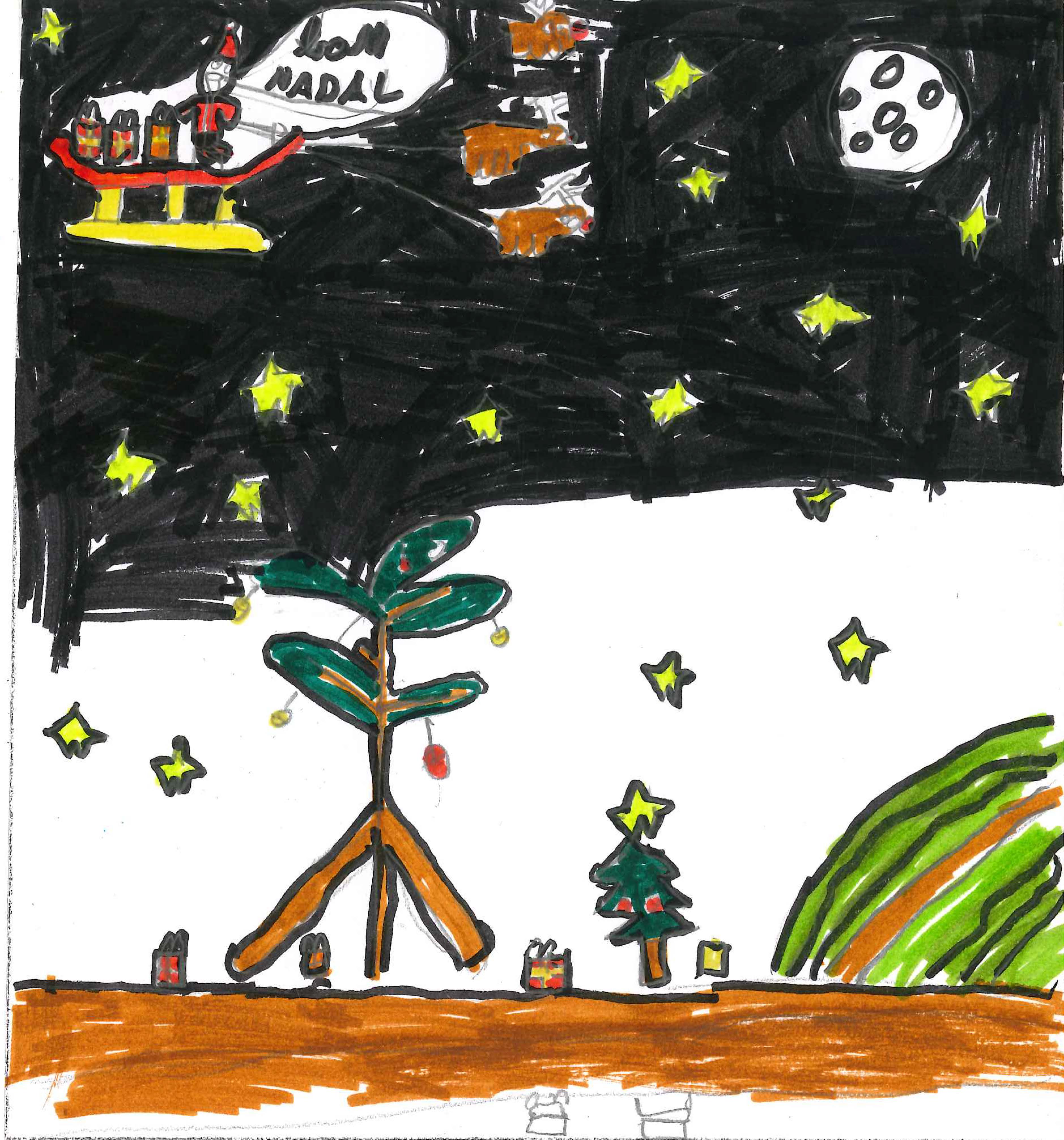 Les postals participants en el concurs del TOT de l'Escola Olivera 