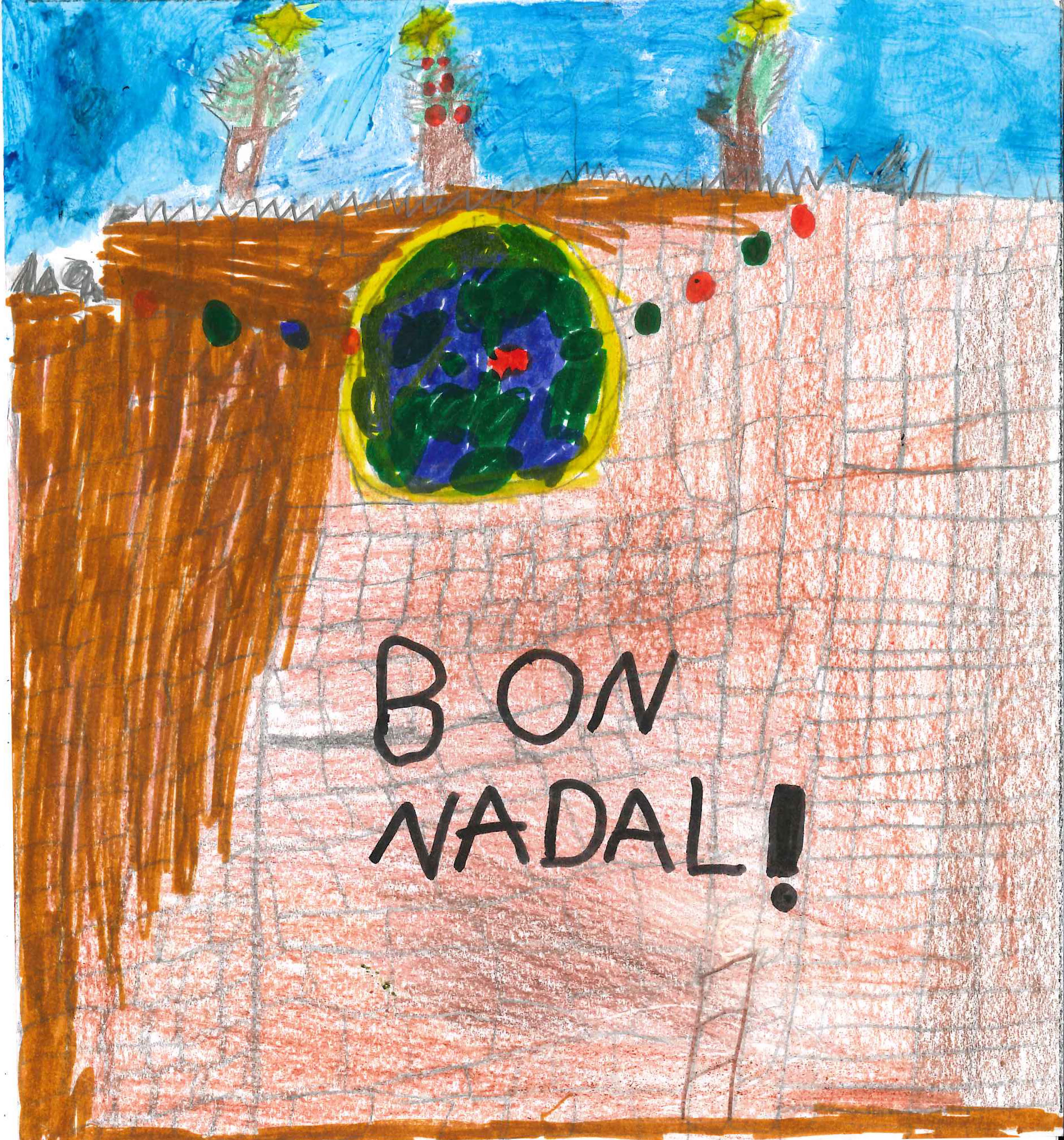 Les postals participants en el concurs del TOT de l'Escola Olivera 