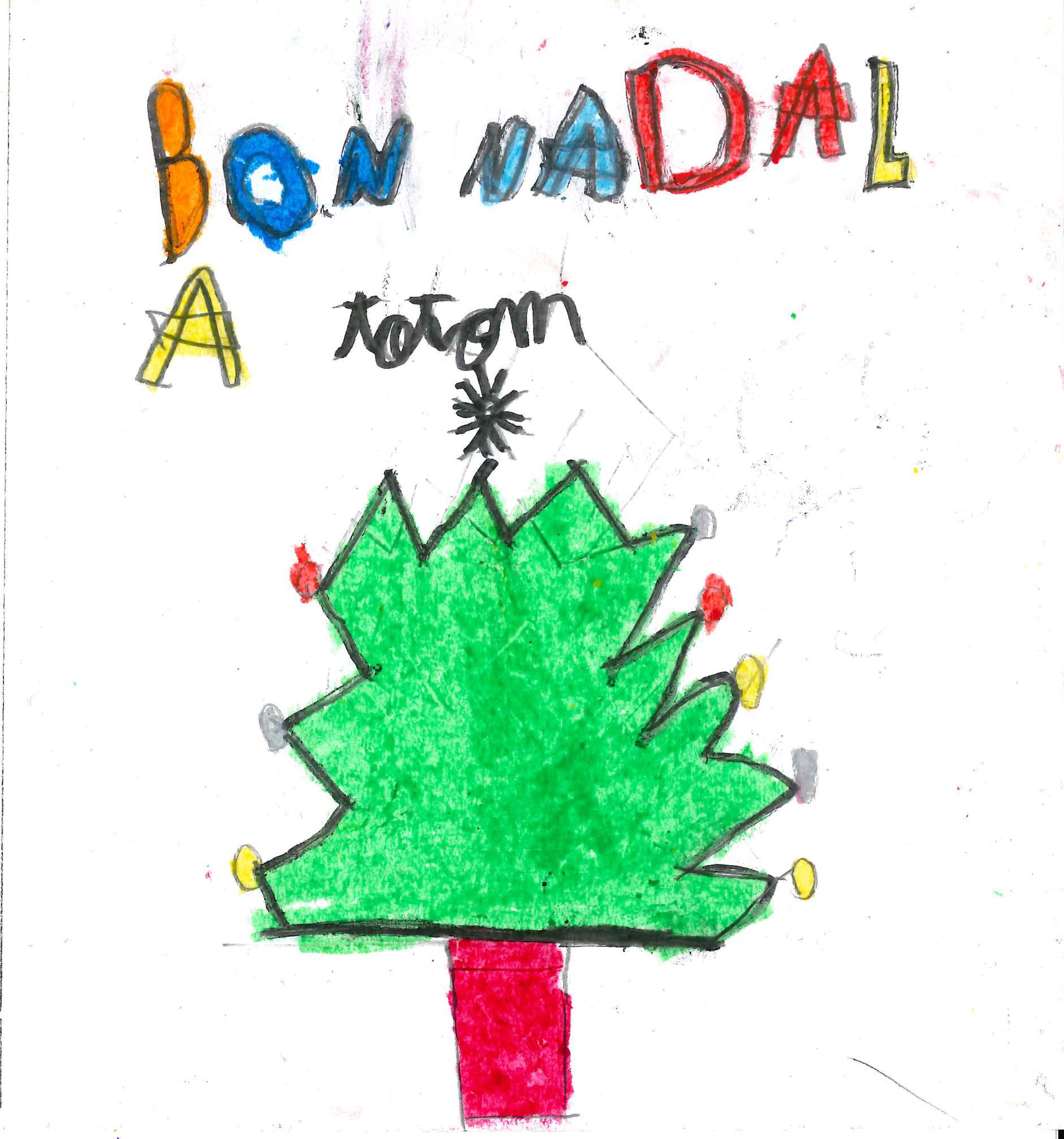 Les postals participants en el concurs del TOT de l'Escola Olivera 