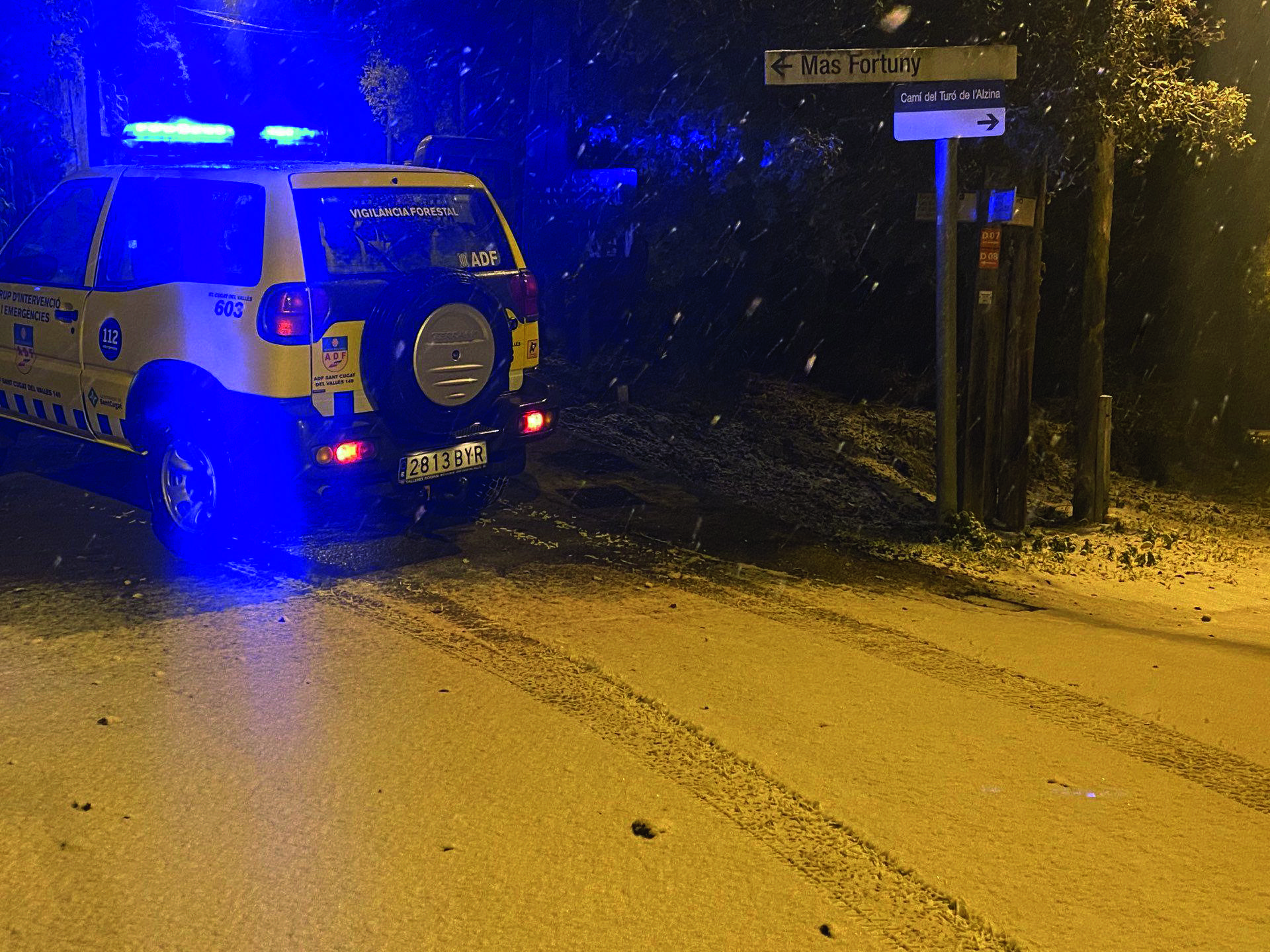 Al gener hi va haver una lleugera nevada